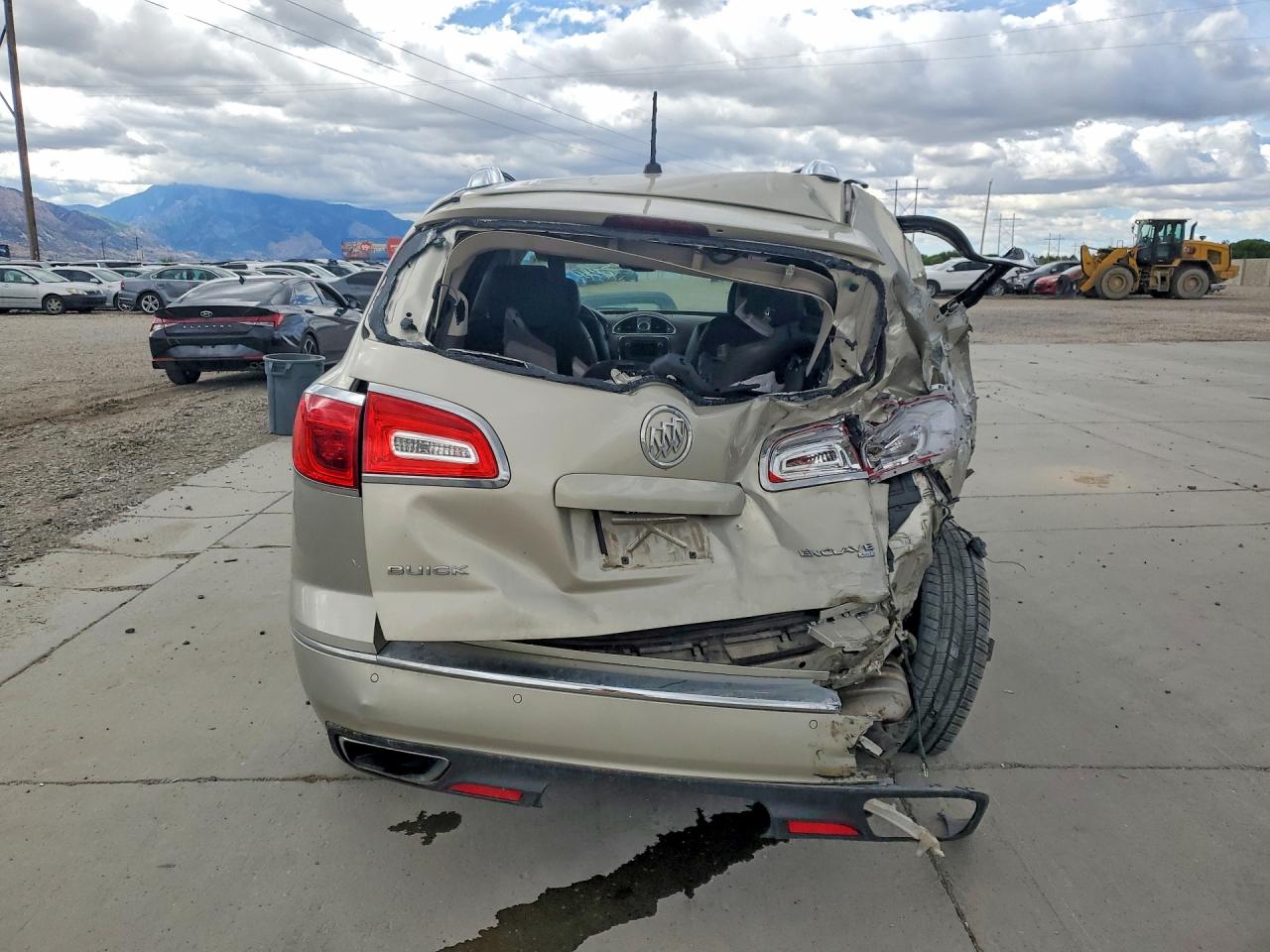 2014 Buick Enclave Tan vin: 5GAKVBKD7EJ243782