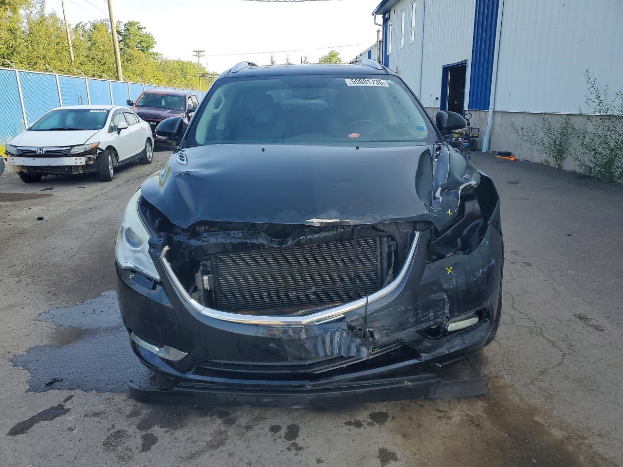 2014 Buick Enclave Black vin: 5GAKVBKD7EJ271713