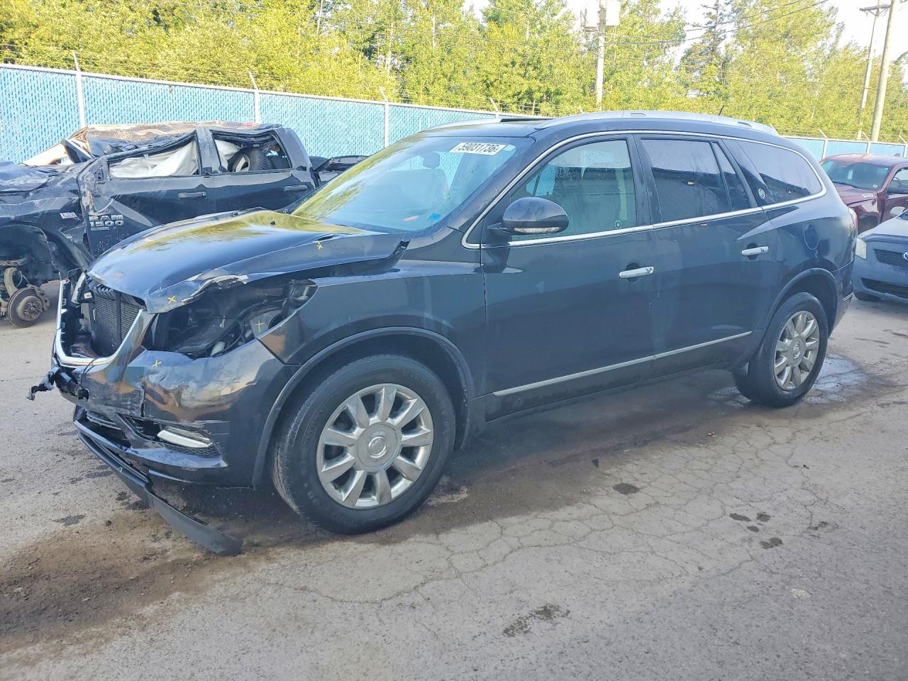 2014 Buick Enclave Black vin: 5GAKVBKD7EJ271713