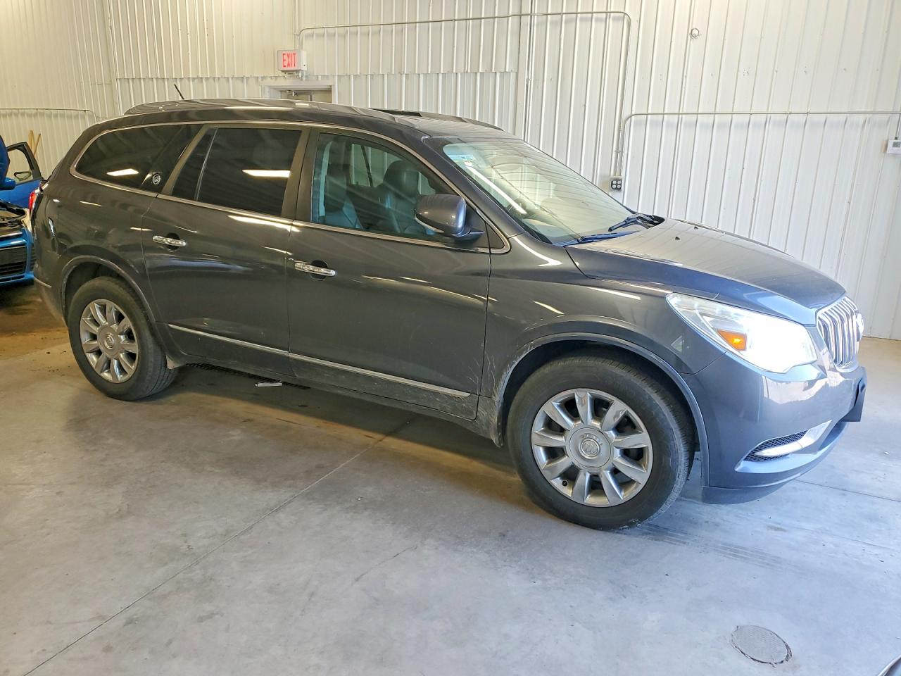 2014 Buick Enclave Серый vin: 5GAKVBKD7EJ318612