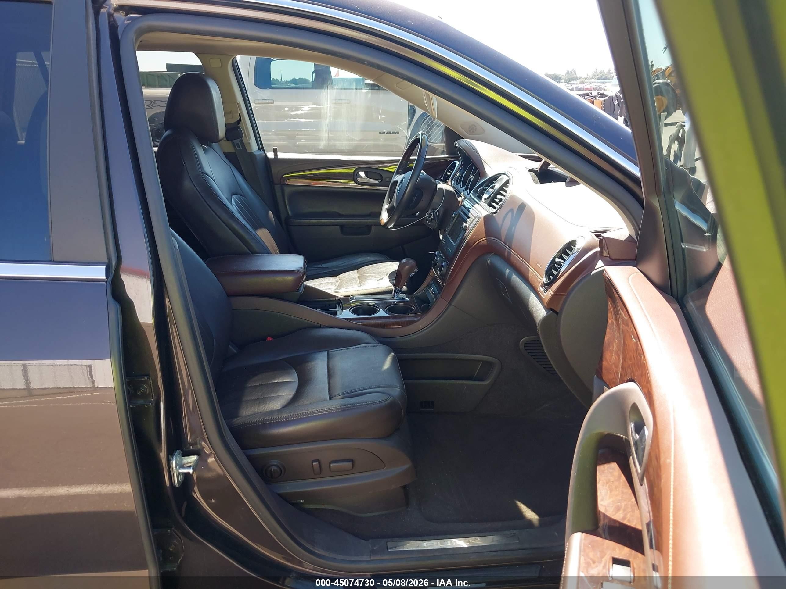 2014 Buick Enclave Leather Brown vin: 5GAKVBKD7EJ328217