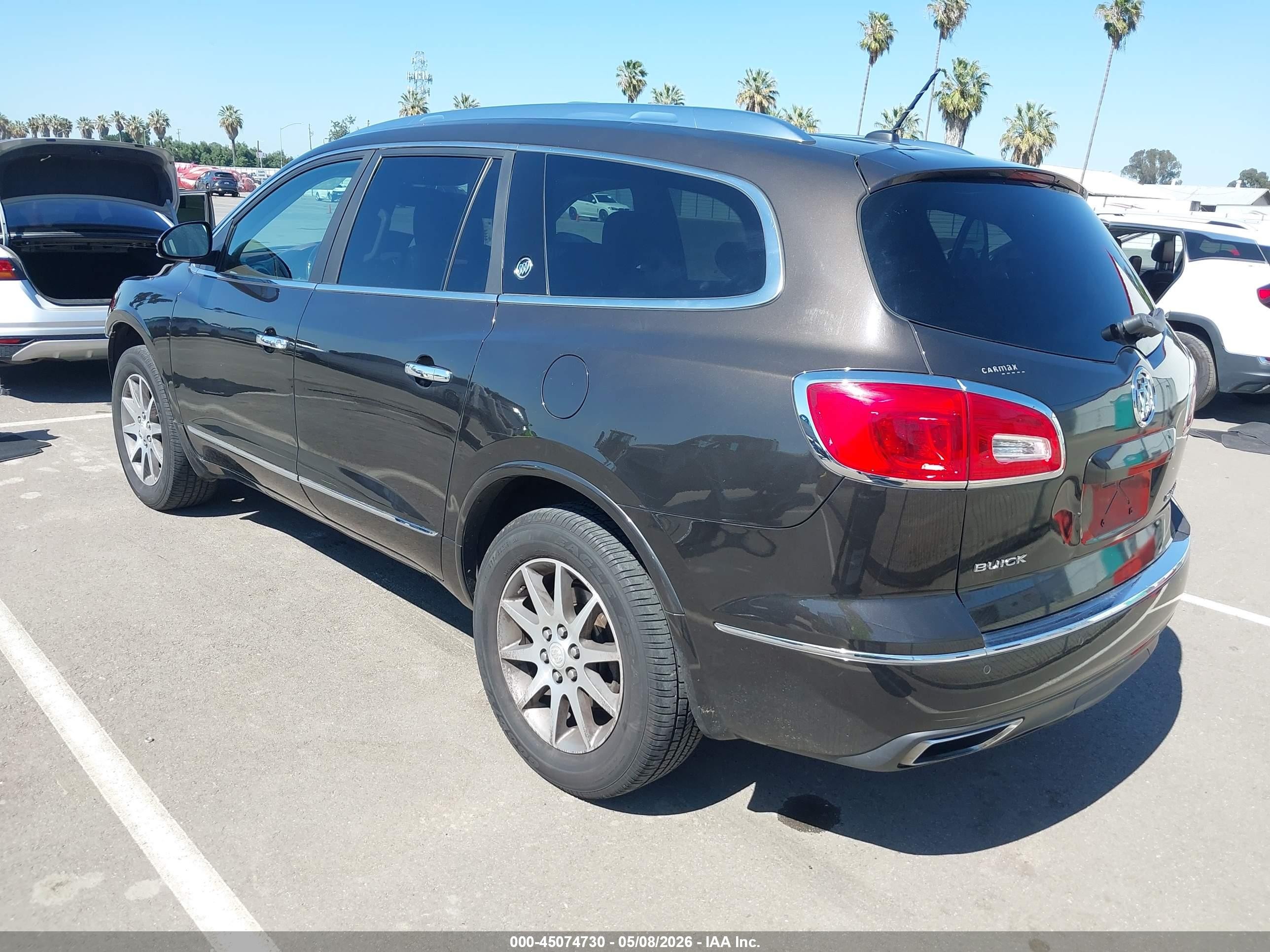 2014 Buick Enclave Leather Brown vin: 5GAKVBKD7EJ328217