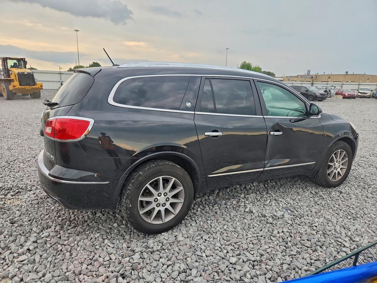2014 Buick Enclave Black vin: 5GAKVBKD7EJ350217