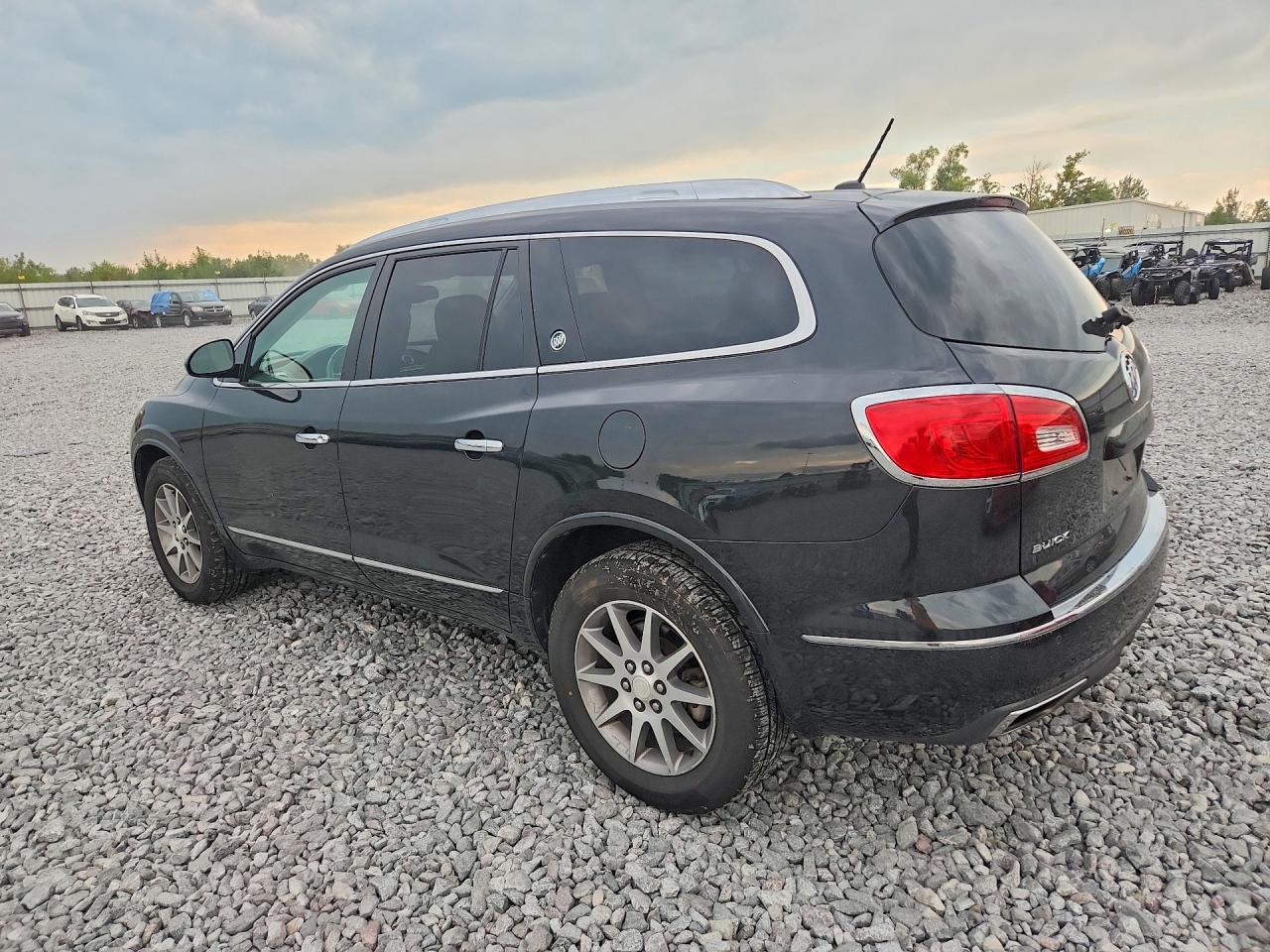 2014 Buick Enclave Black vin: 5GAKVBKD7EJ350217