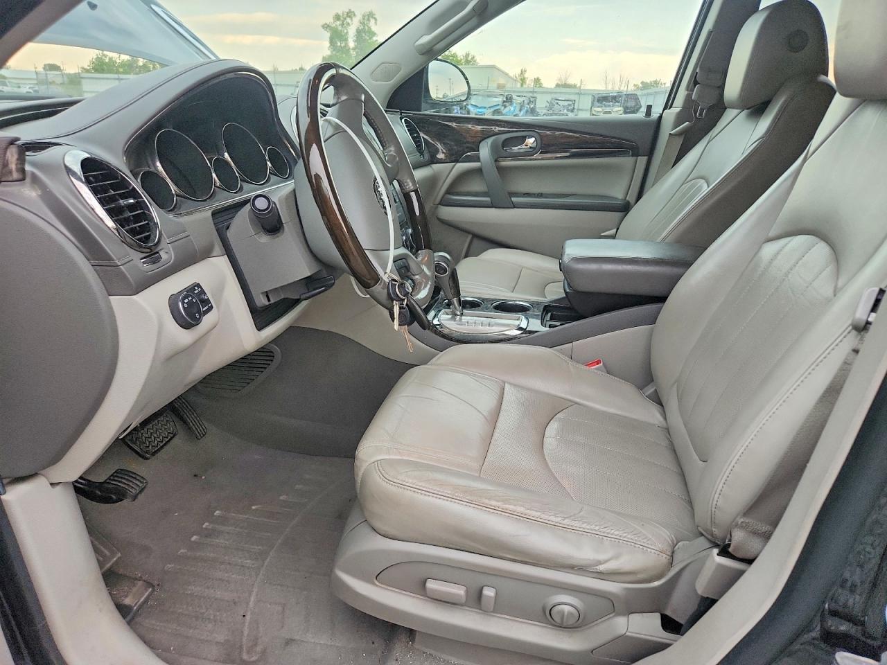 2014 Buick Enclave Black vin: 5GAKVBKD7EJ350217