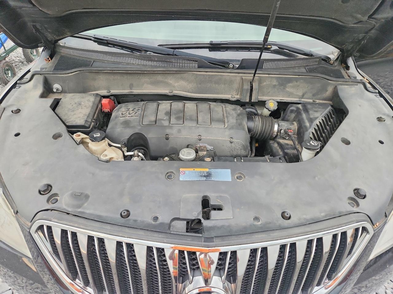 2014 Buick Enclave Black vin: 5GAKVBKD7EJ350217