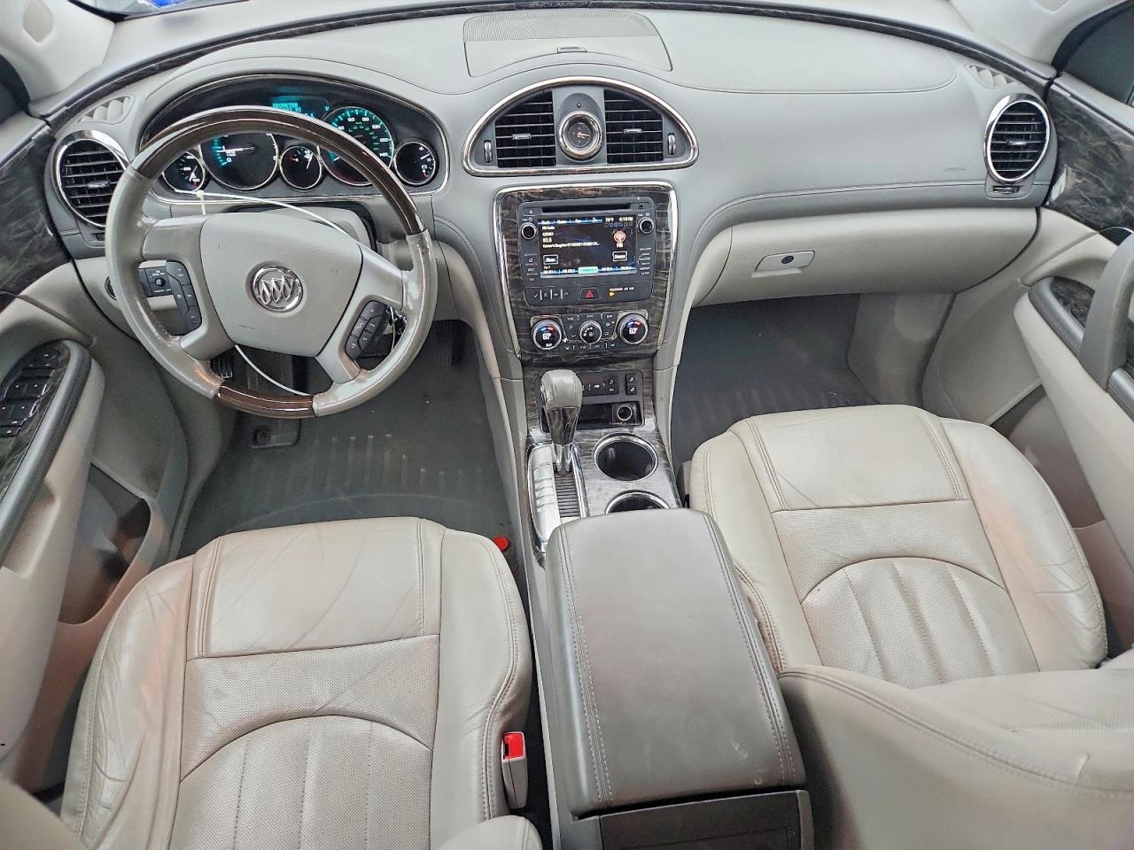 2014 Buick Enclave Black vin: 5GAKVBKD7EJ350217