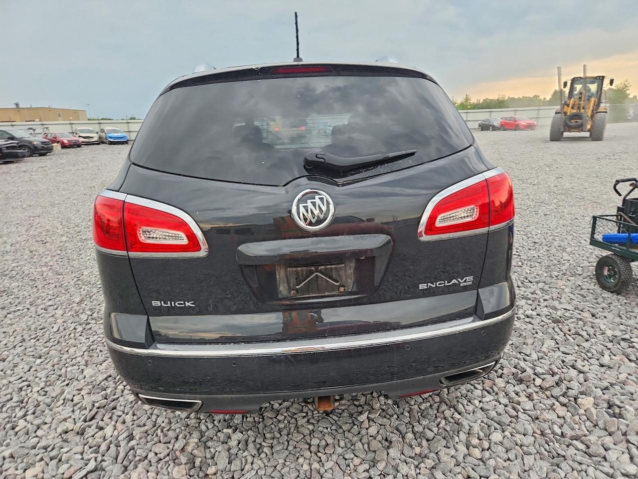 2014 Buick Enclave Black vin: 5GAKVBKD7EJ350217