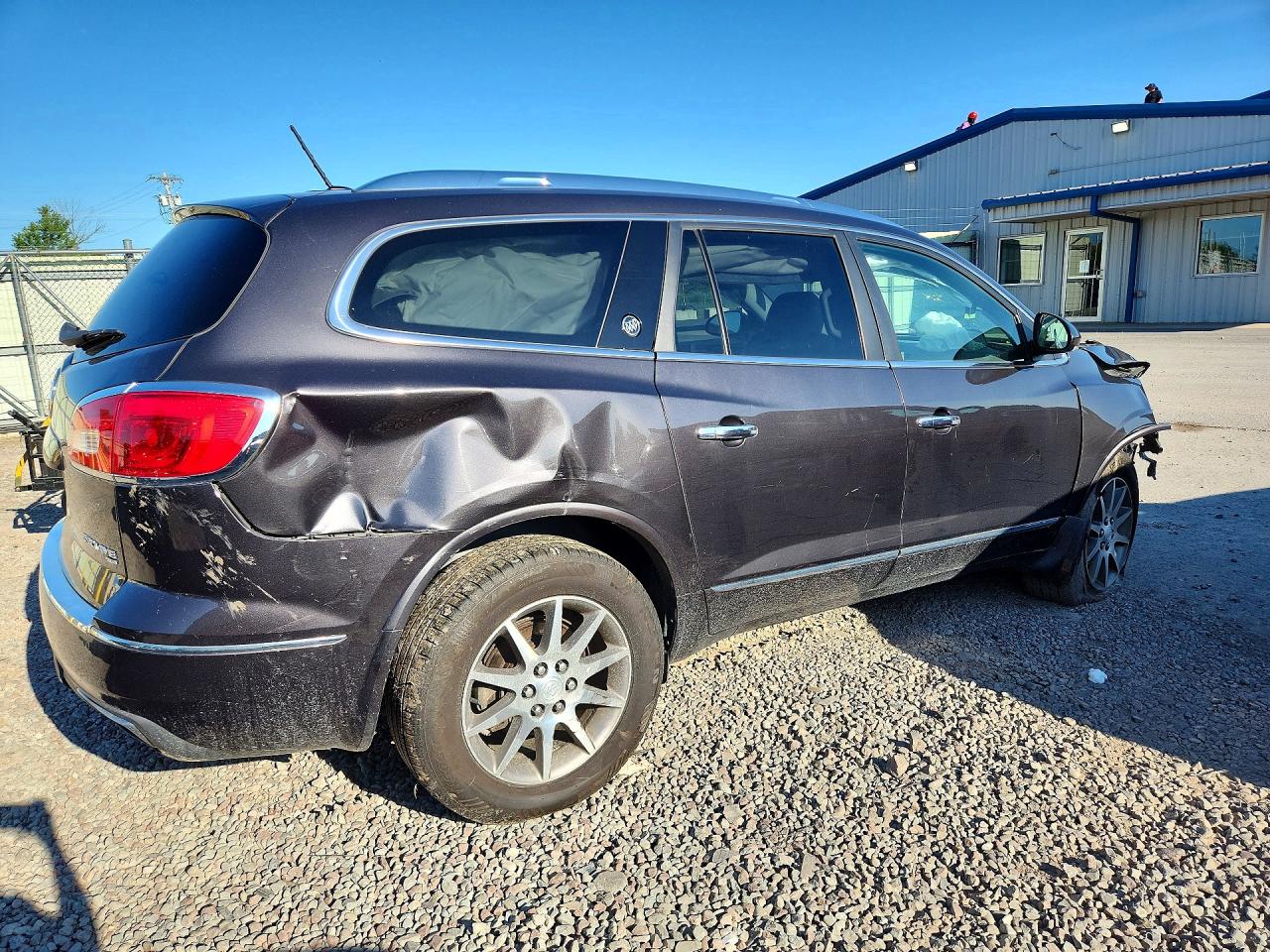 2015 Buick Enclave Charcoal vin: 5GAKVBKD7FJ157552