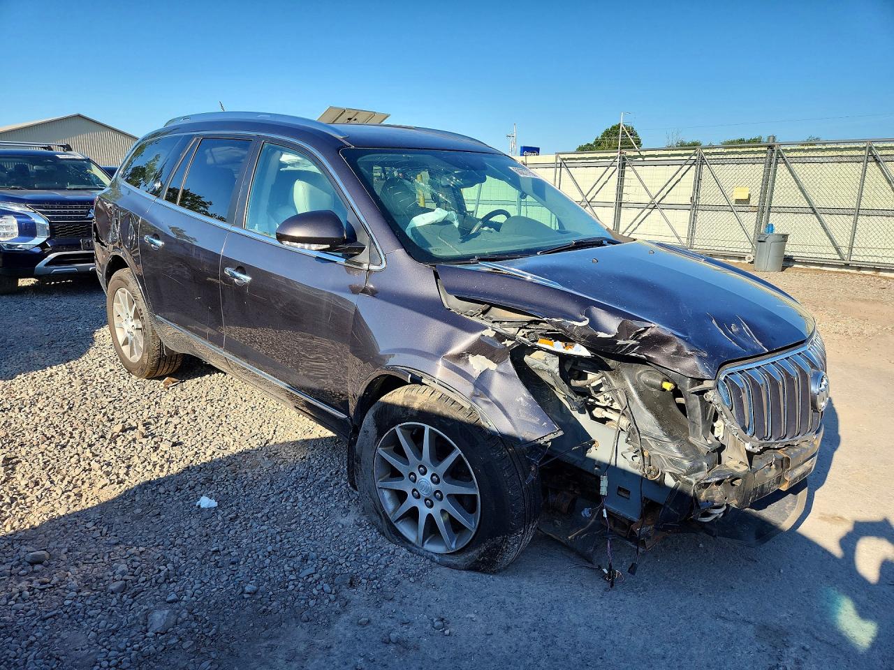 2015 Buick Enclave Charcoal vin: 5GAKVBKD7FJ157552