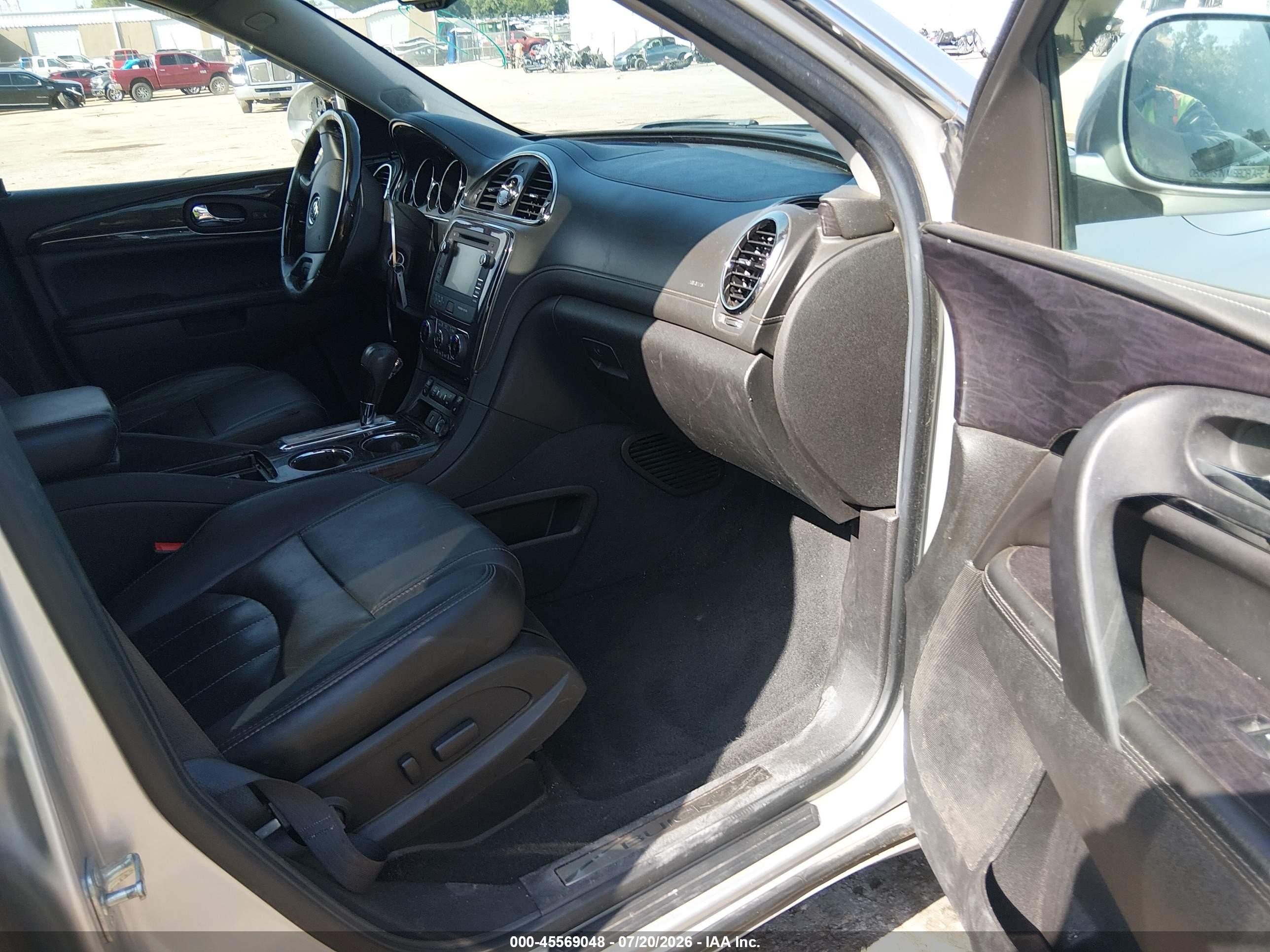 2015 Buick Enclave Leather Silver vin: 5GAKVBKD7FJ253732