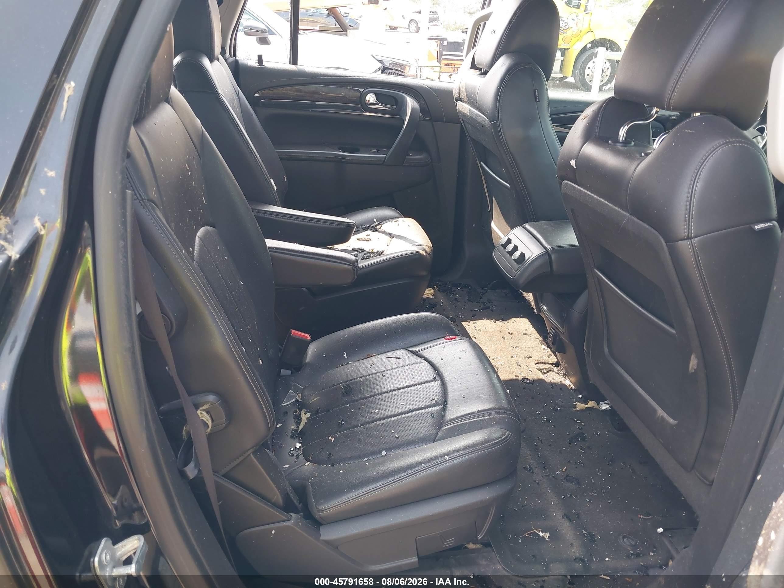 2015 Buick Enclave Leather Black vin: 5GAKVBKD7FJ325934