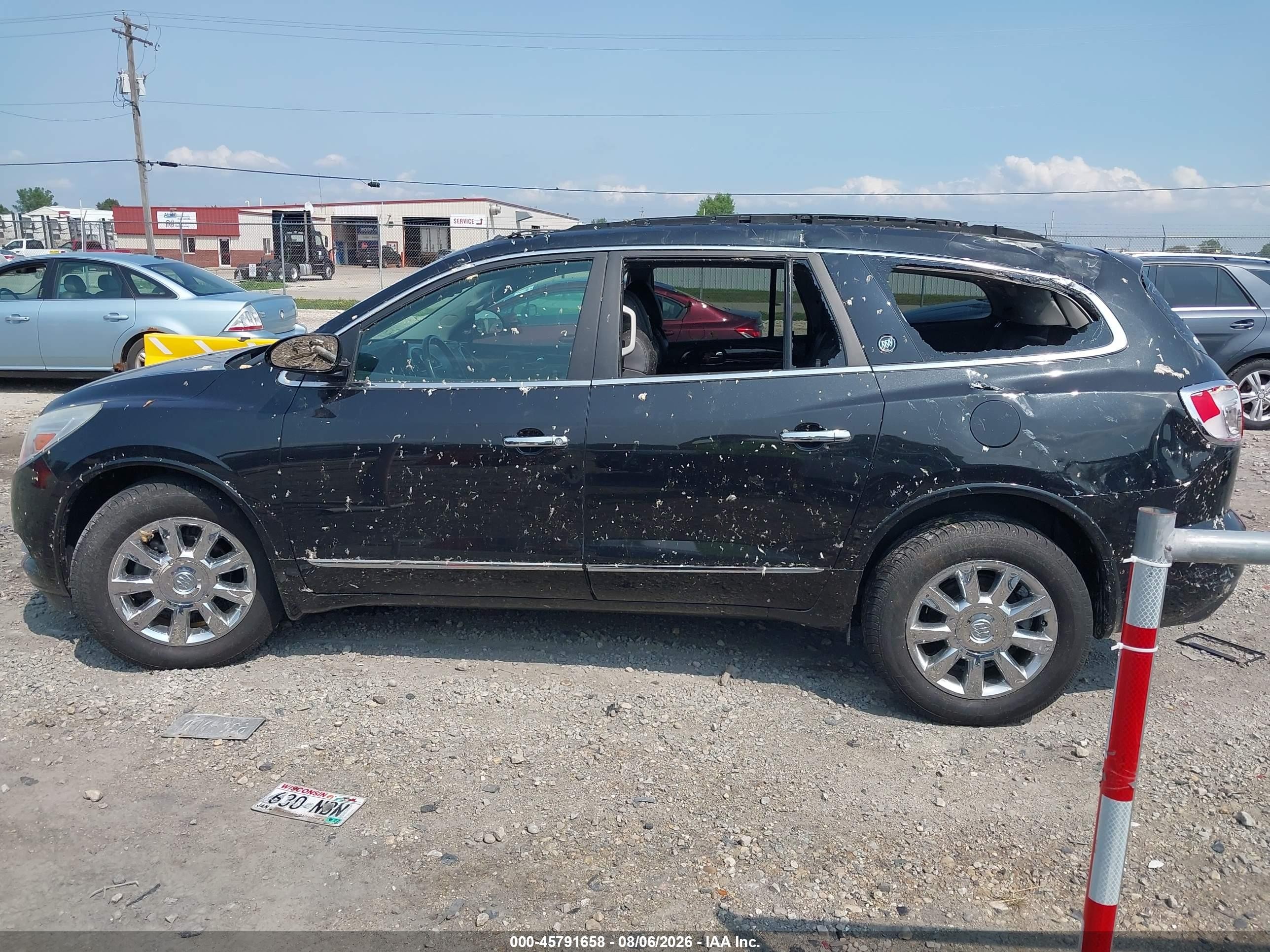 2015 Buick Enclave Leather Black vin: 5GAKVBKD7FJ325934