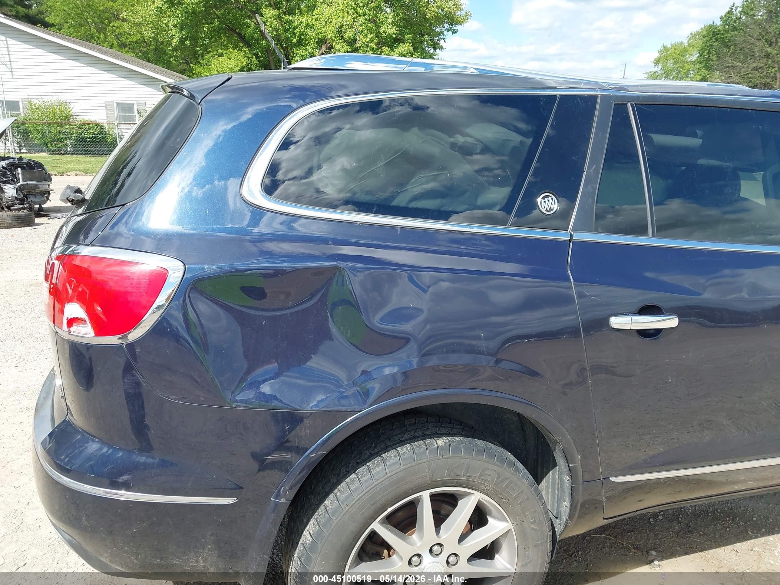 2015 Buick Enclave Leather Blue vin: 5GAKVBKD7FJ333547