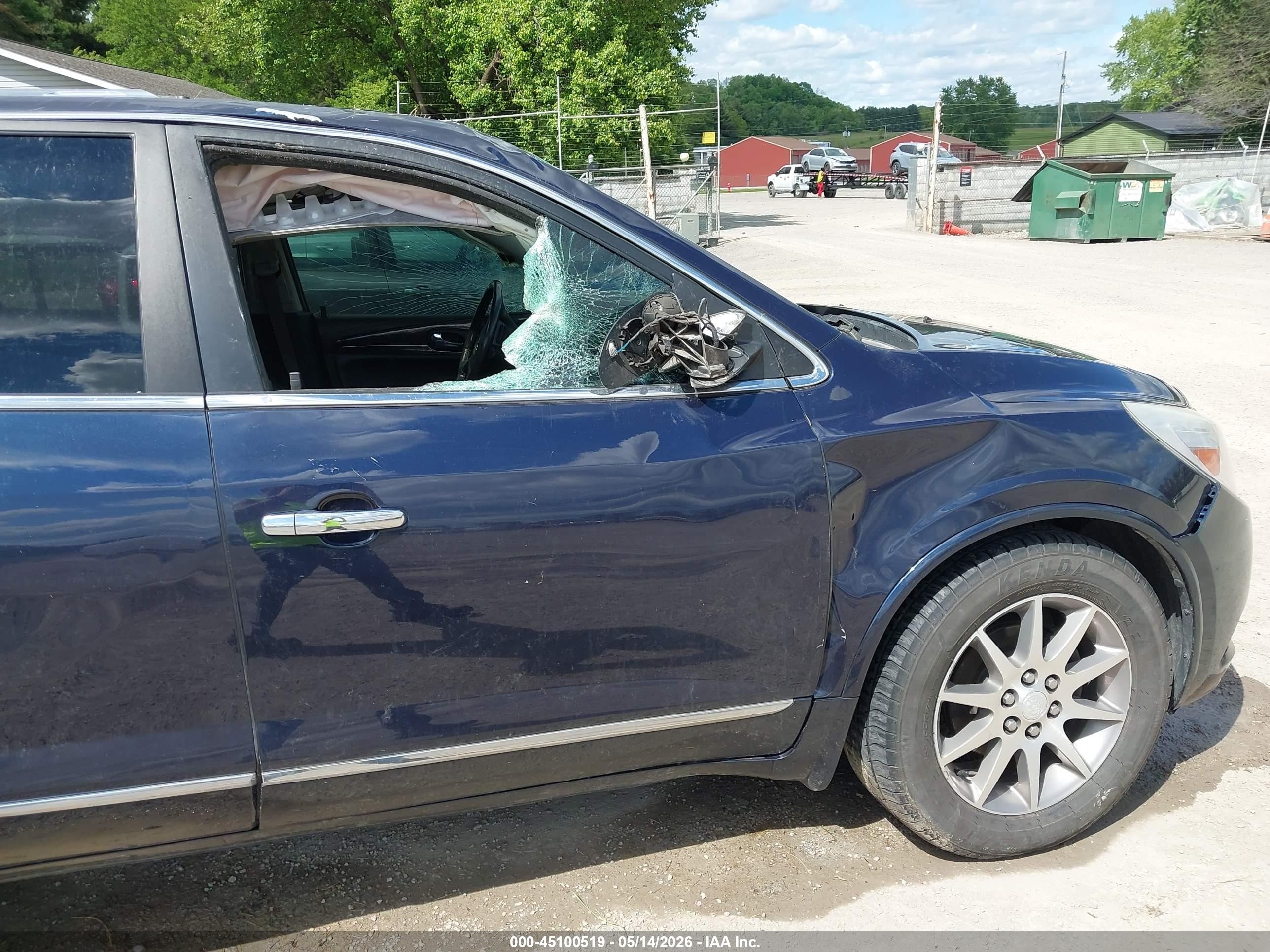 2015 Buick Enclave Leather Blue vin: 5GAKVBKD7FJ333547