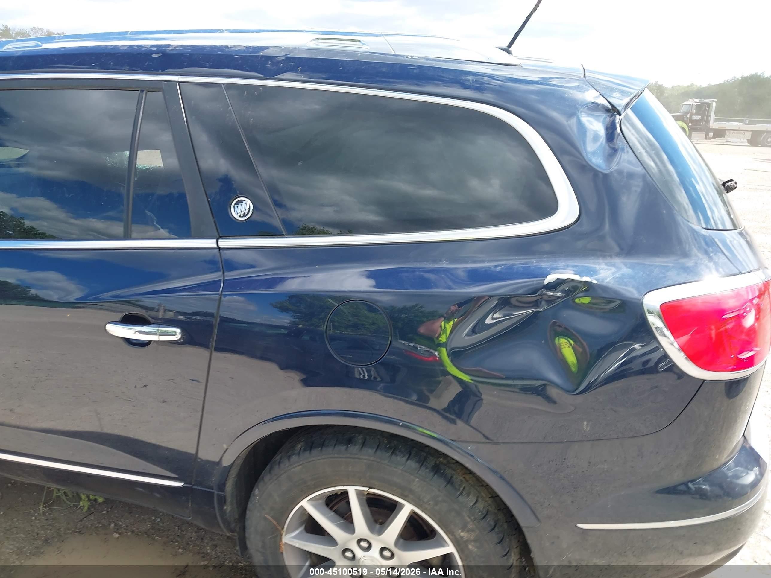 2015 Buick Enclave Leather Blue vin: 5GAKVBKD7FJ333547