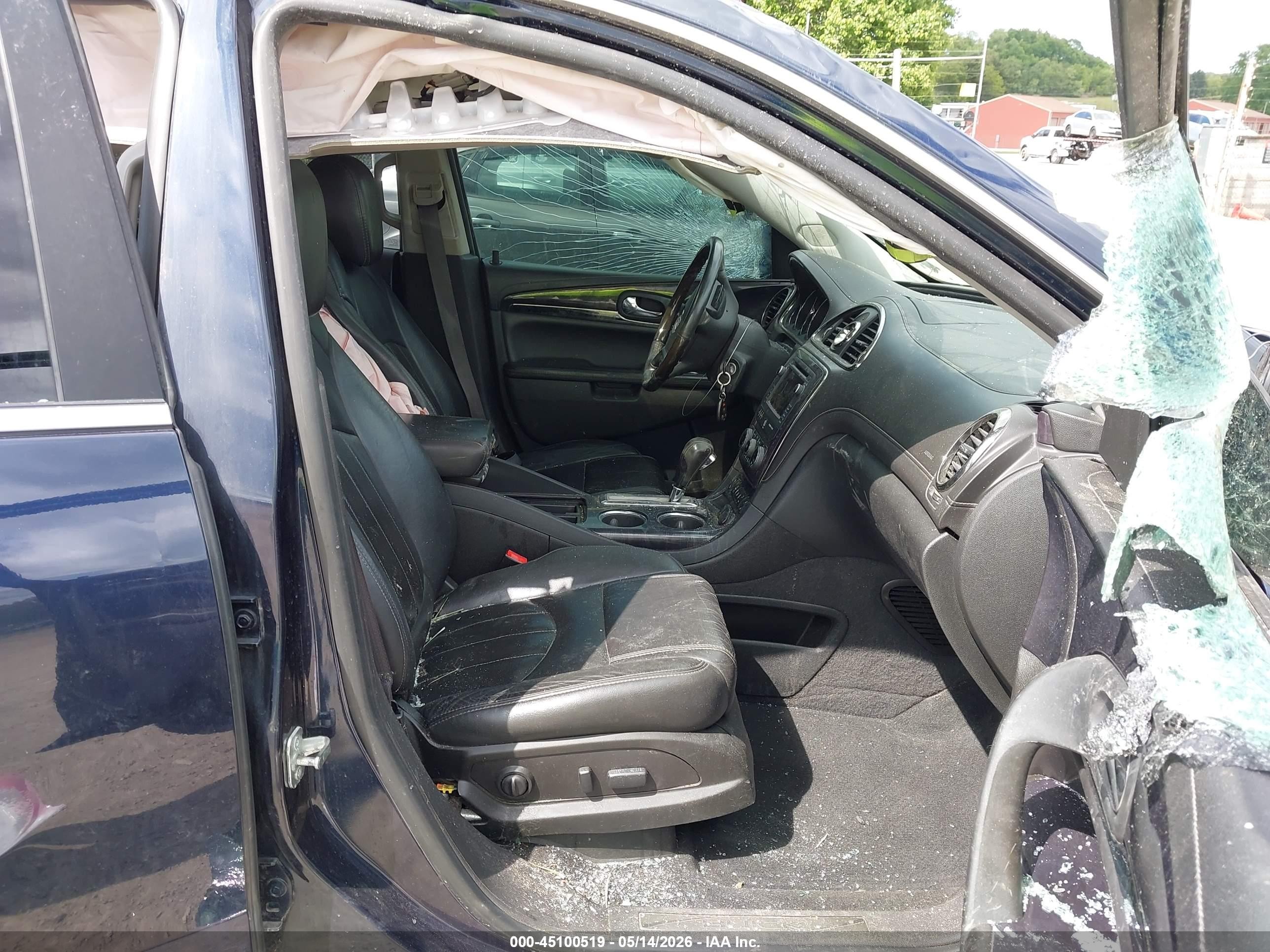 2015 Buick Enclave Leather Blue vin: 5GAKVBKD7FJ333547
