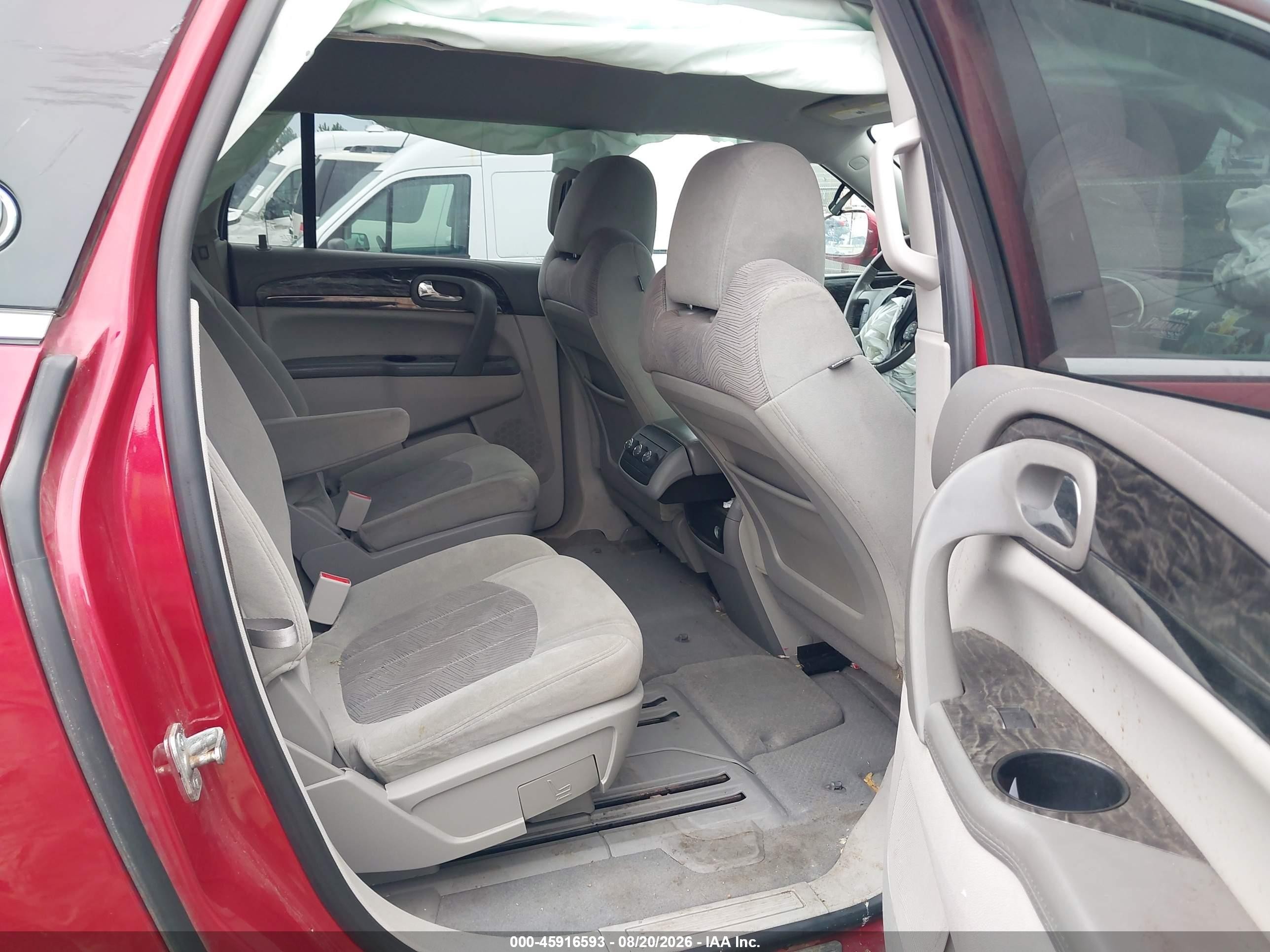 2013 Buick Enclave Convenience Red vin: 5GAKVBKD8DJ238816