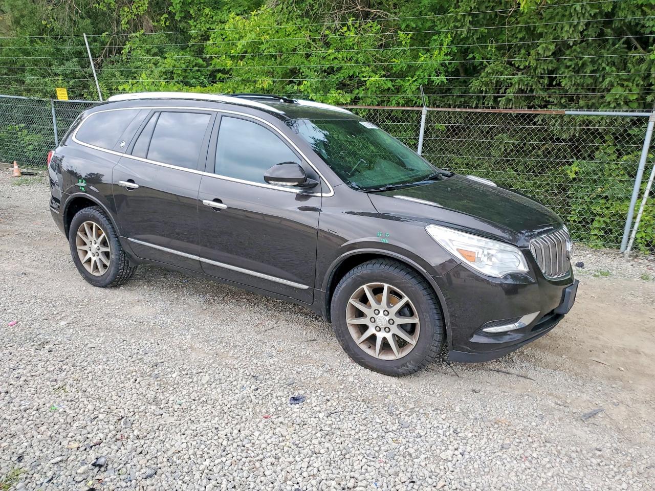 2014 Buick Enclave Черный vin: 5GAKVBKD8EJ117141