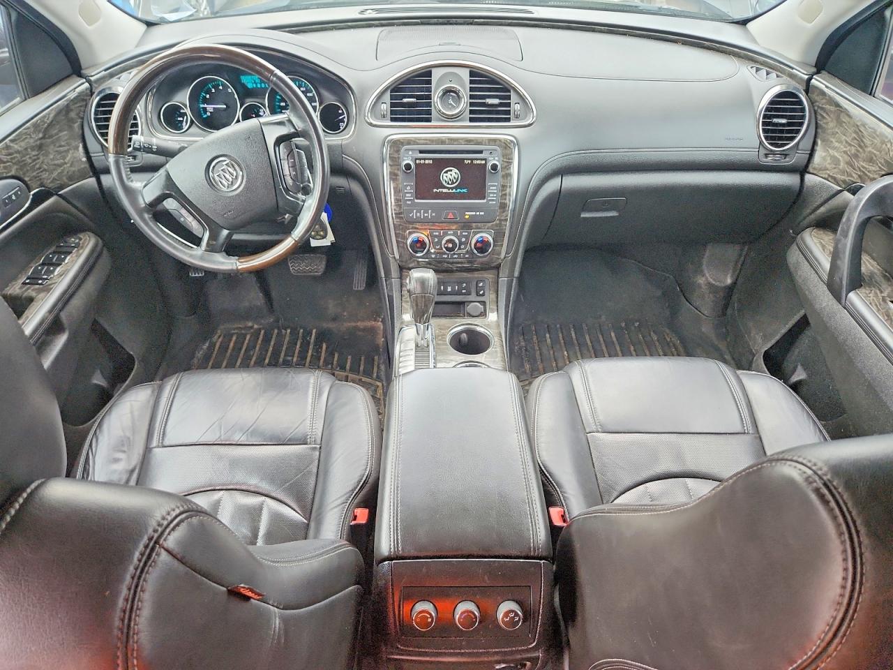 2014 Buick Enclave Черный vin: 5GAKVBKD8EJ117141
