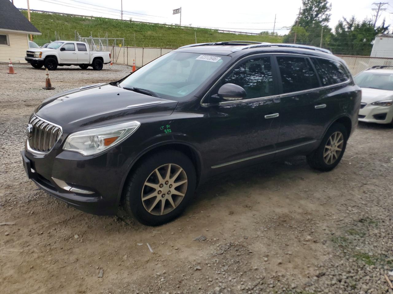 2014 Buick Enclave Черный vin: 5GAKVBKD8EJ117141