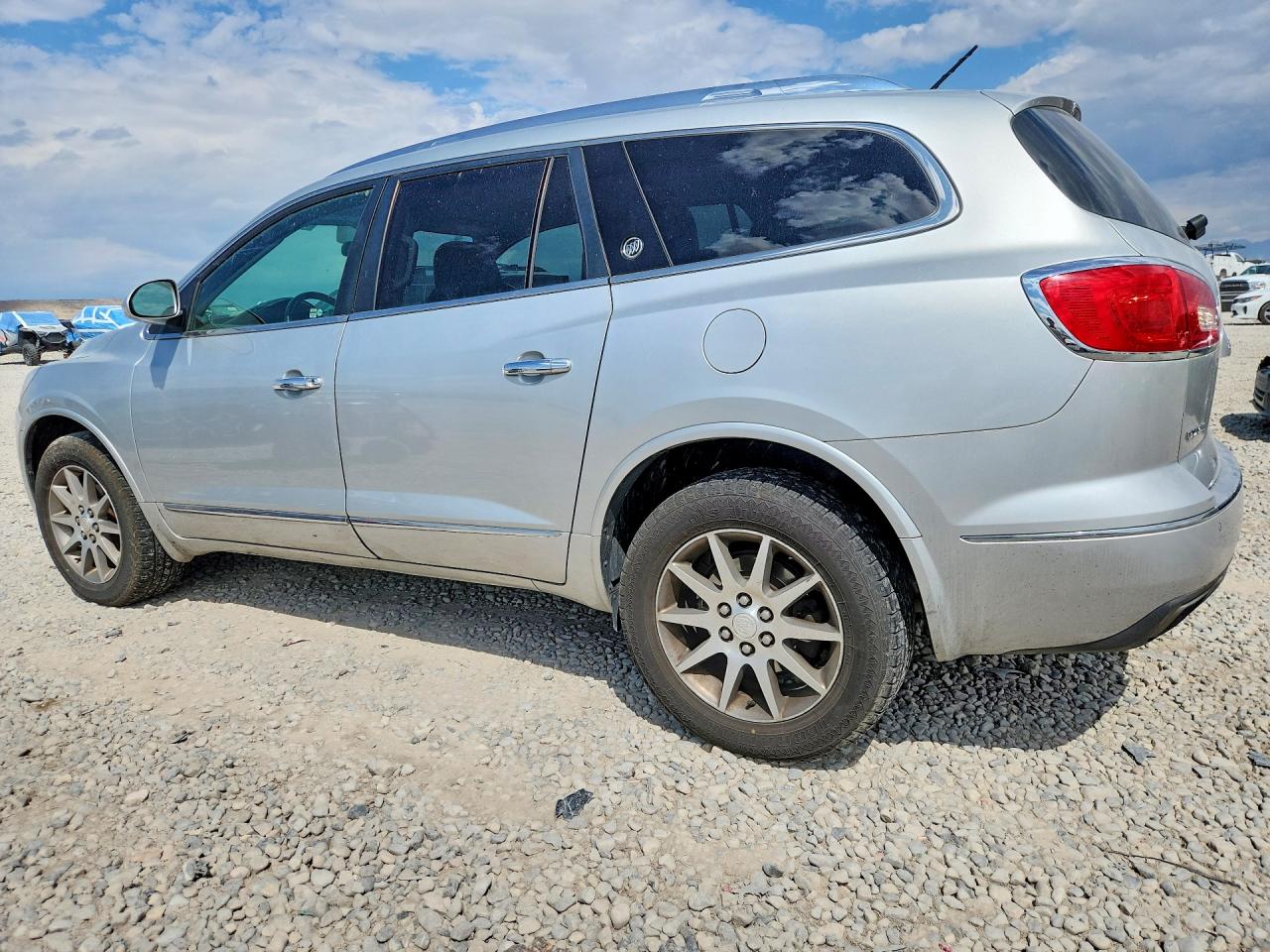 2014 Buick Enclave Silver vin: 5GAKVBKD8EJ118547
