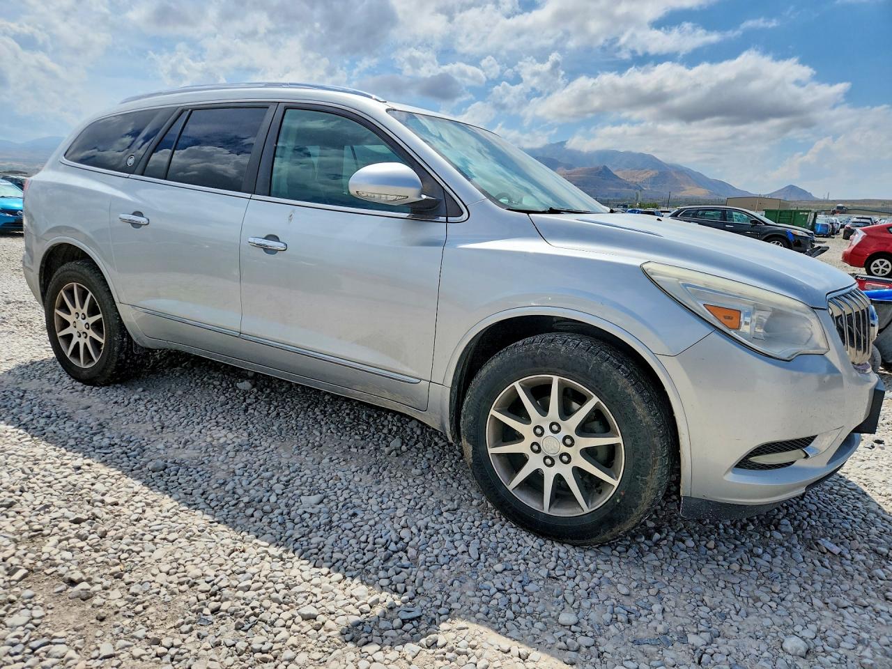 2014 Buick Enclave Silver vin: 5GAKVBKD8EJ118547