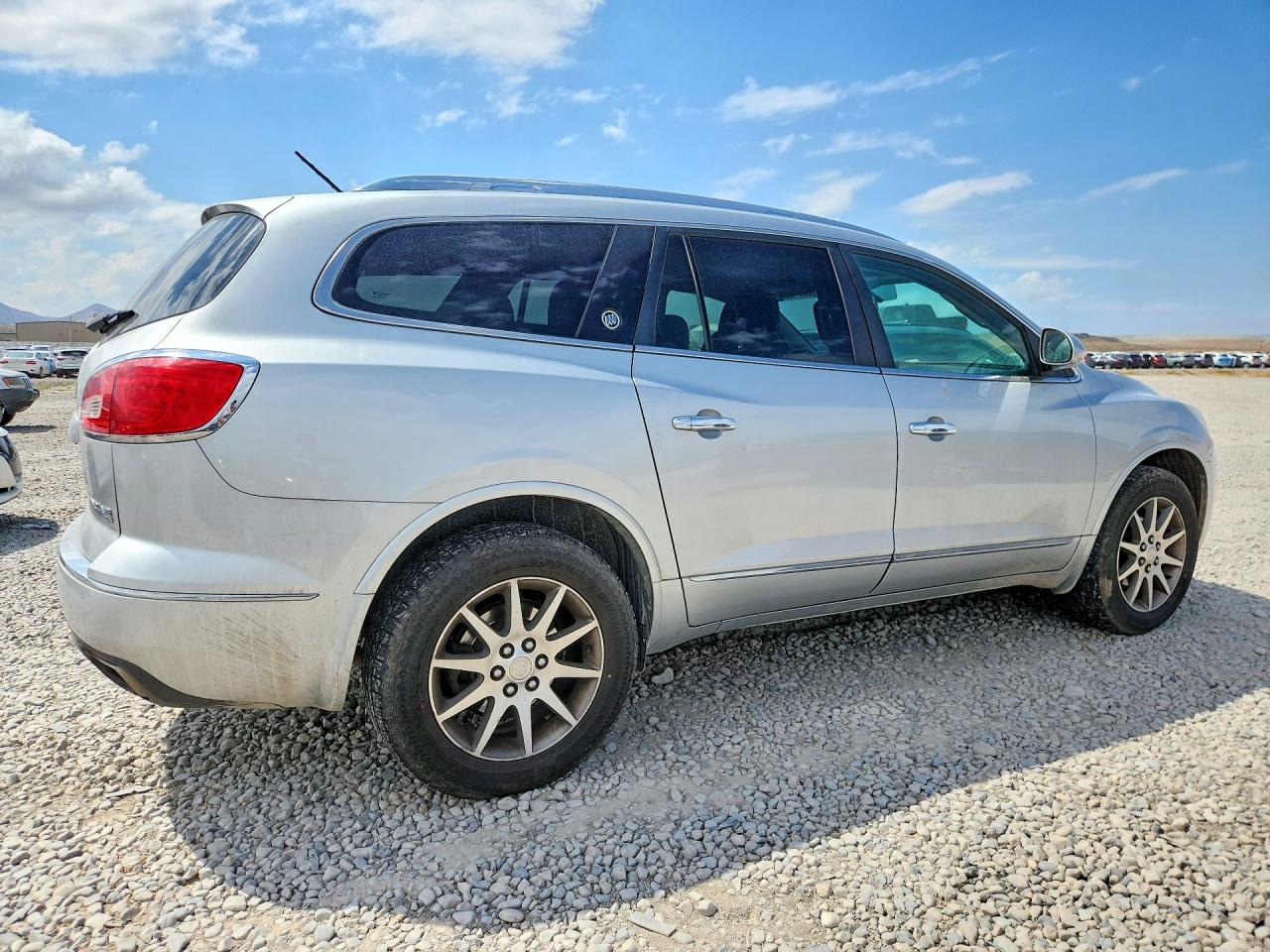 2014 Buick Enclave Silver vin: 5GAKVBKD8EJ118547
