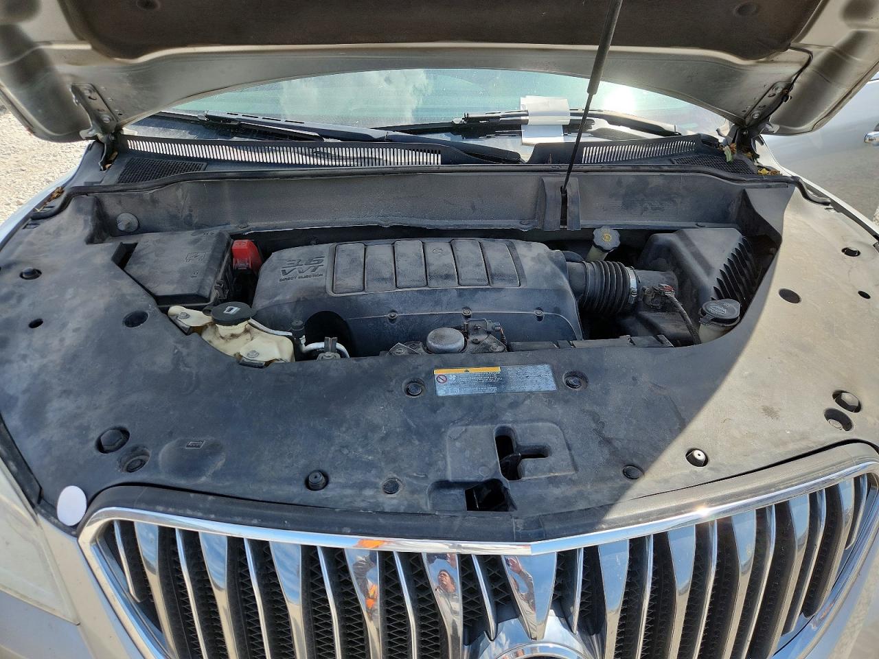 2014 Buick Enclave Silver vin: 5GAKVBKD8EJ118547