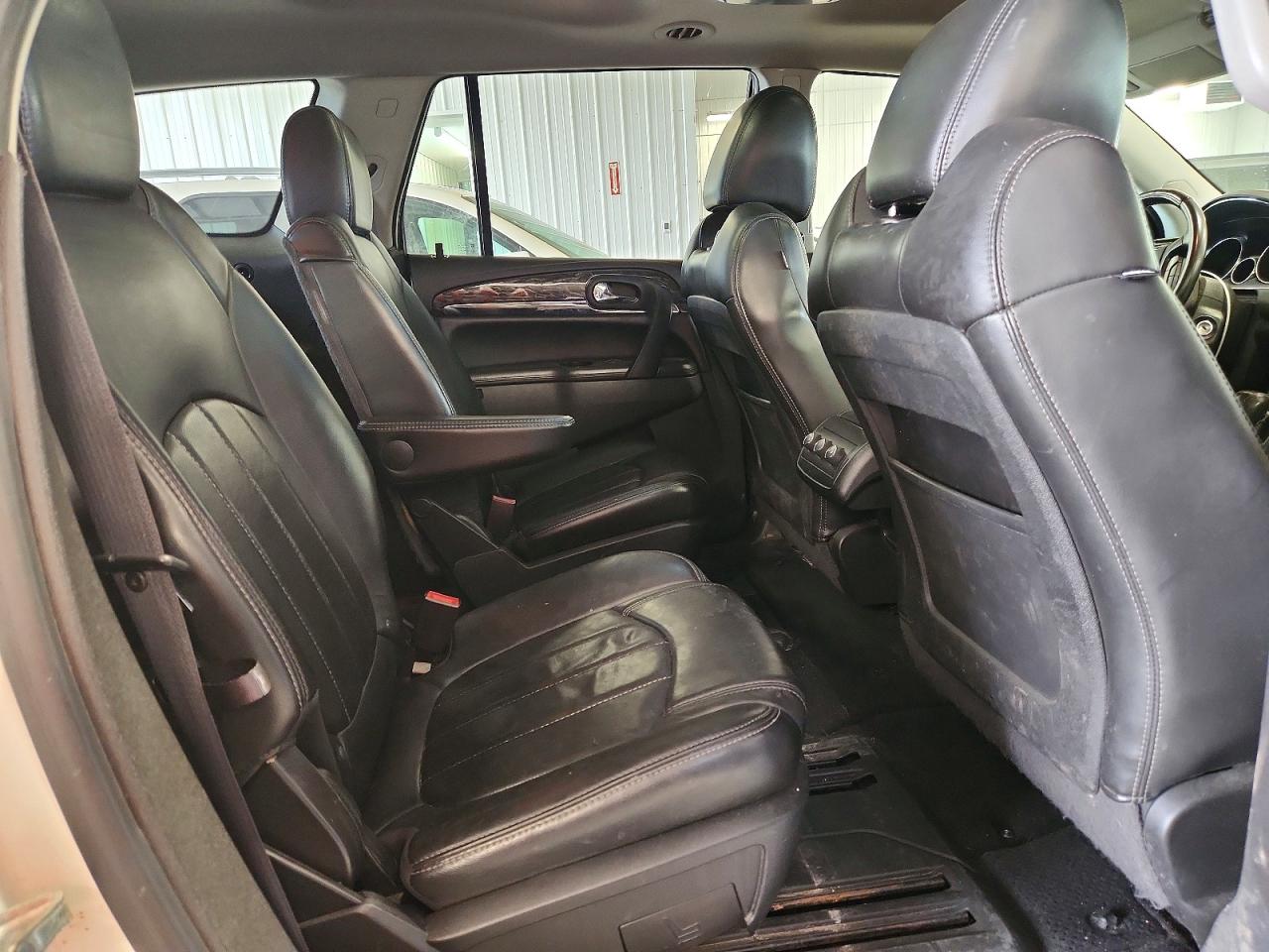 2014 Buick Enclave White vin: 5GAKVBKD8EJ222553