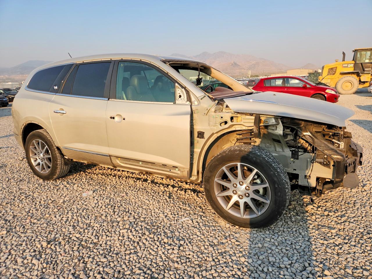 2014 Buick Enclave Silver vin: 5GAKVBKD8EJ228157