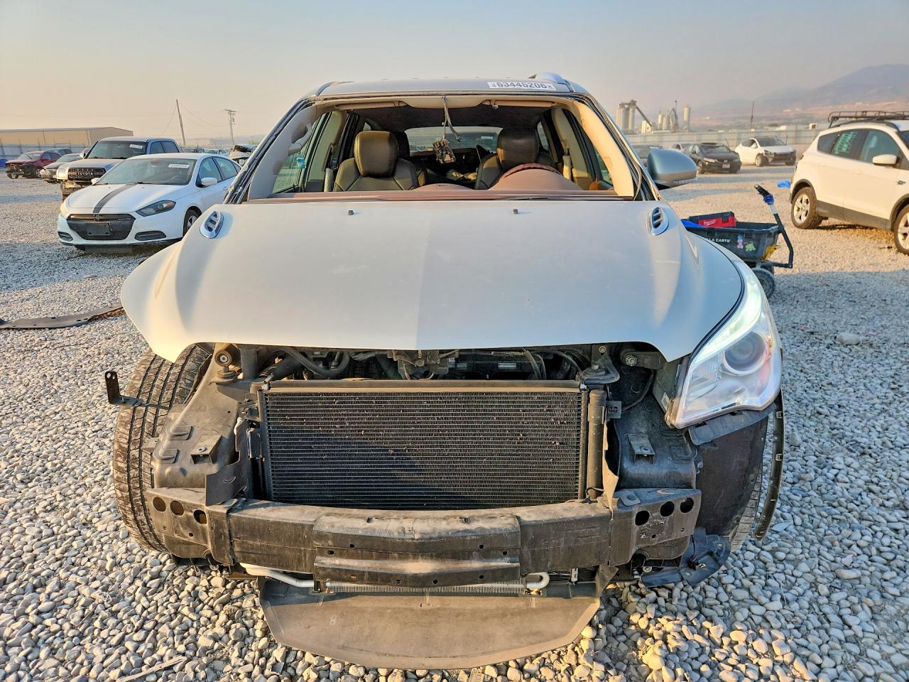 2014 Buick Enclave Silver vin: 5GAKVBKD8EJ228157