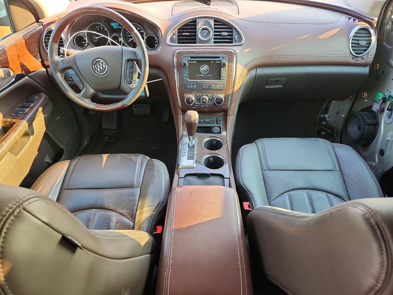 2014 Buick Enclave Silver vin: 5GAKVBKD8EJ228157