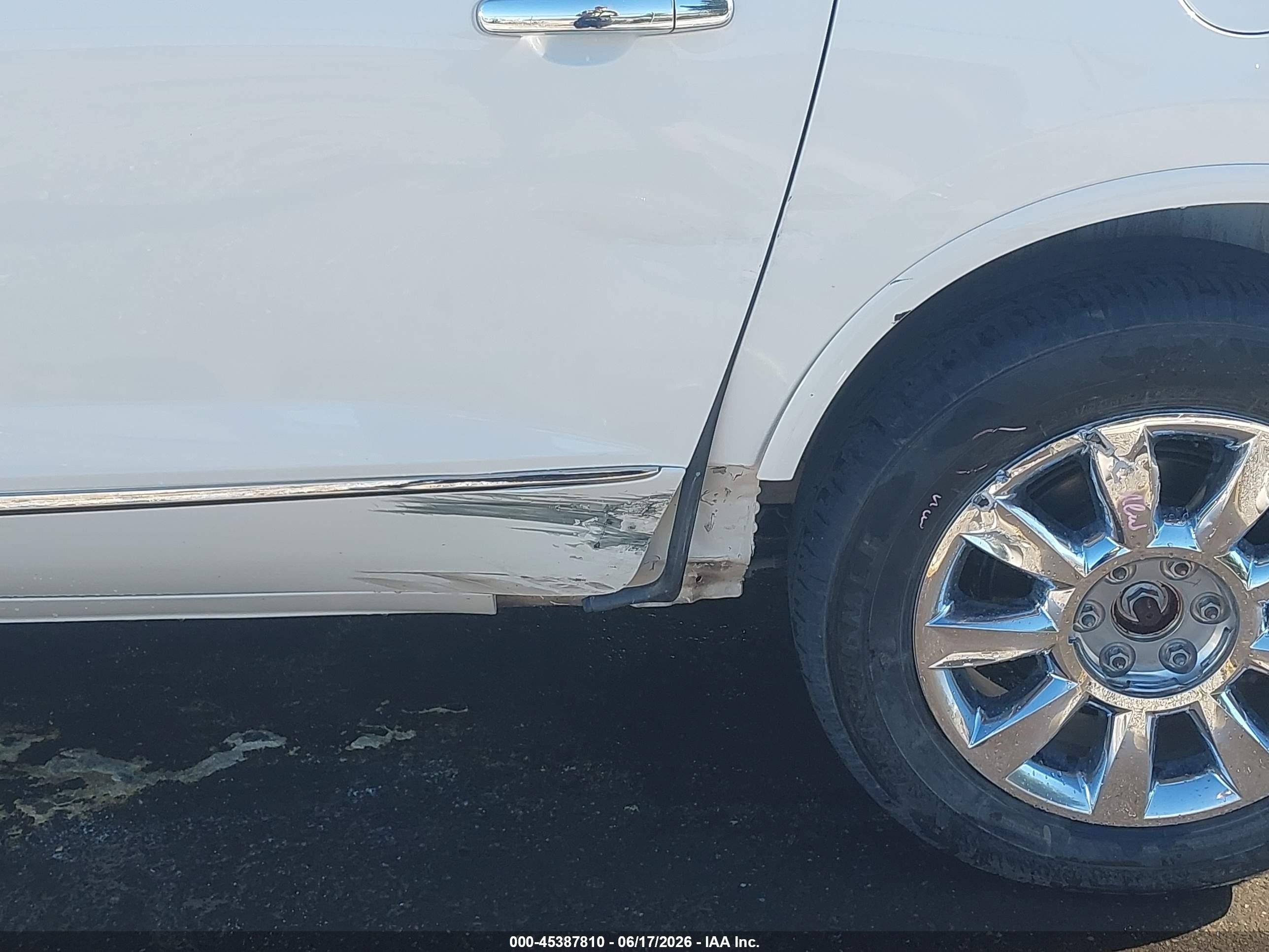 2014 Buick Enclave Leather Белый vin: 5GAKVBKD8EJ361744