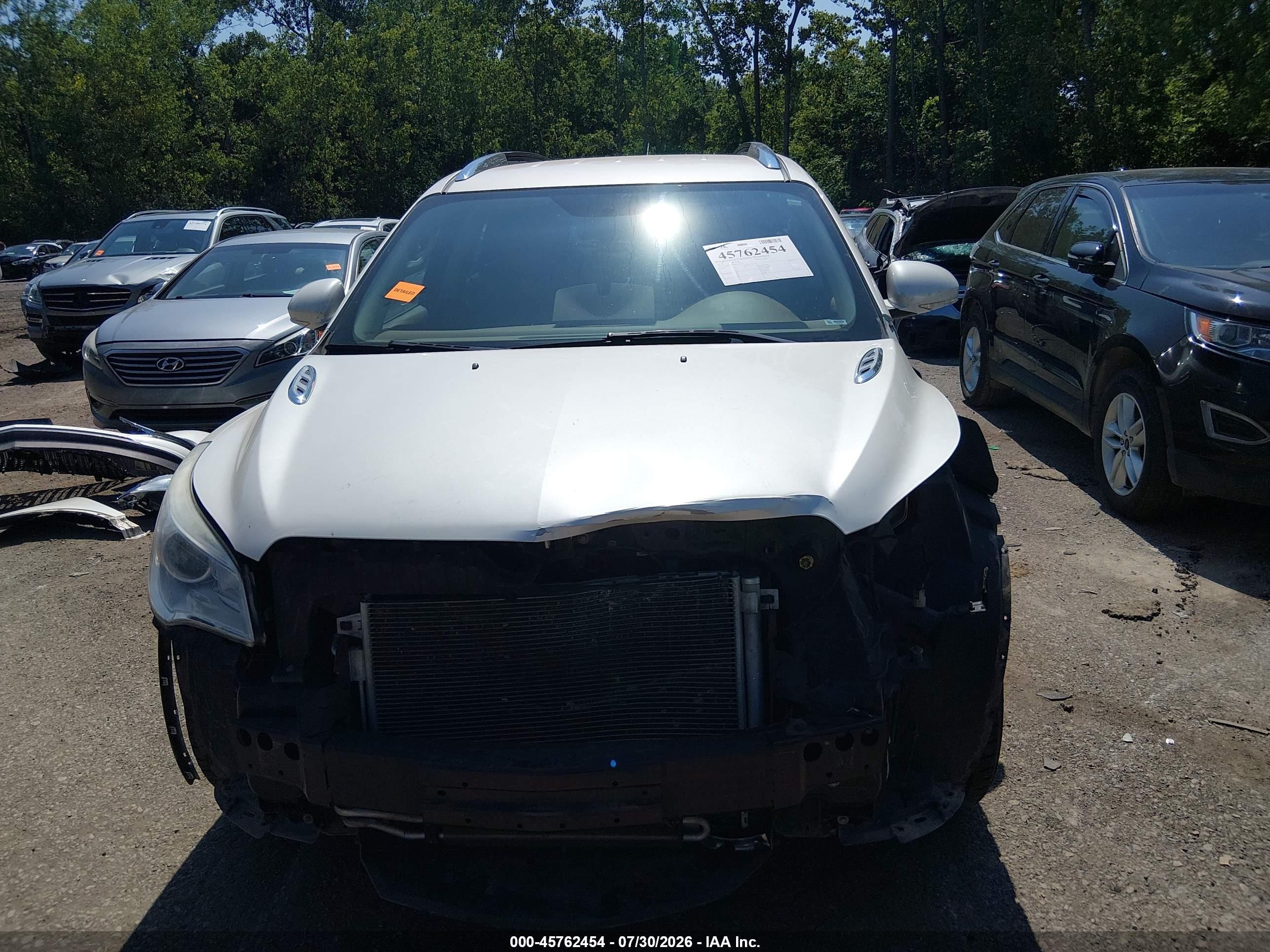 2014 Buick Enclave Leather White vin: 5GAKVBKD8EJ365423