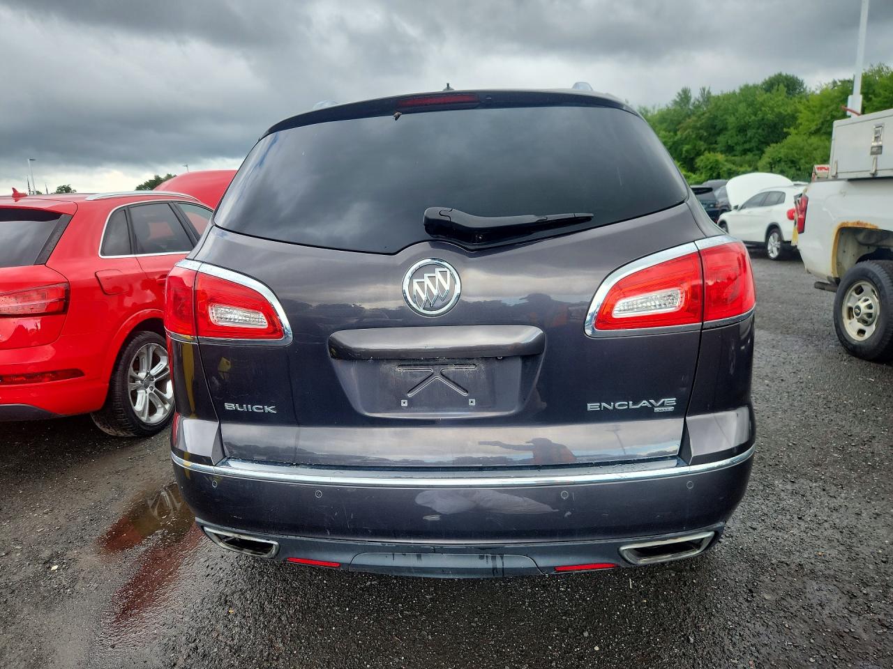 2014 Buick Enclave Gray vin: 5GAKVBKD8EJ373571