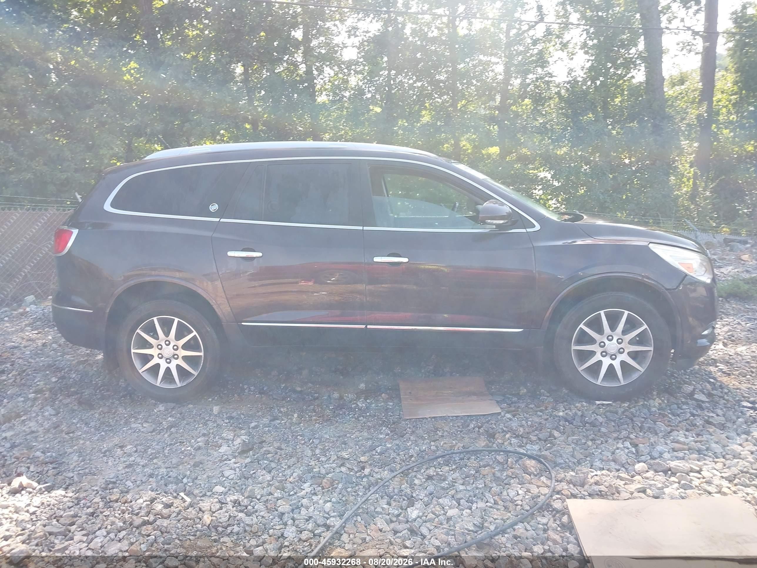 2015 Buick Enclave Leather Gray vin: 5GAKVBKD8FJ221551