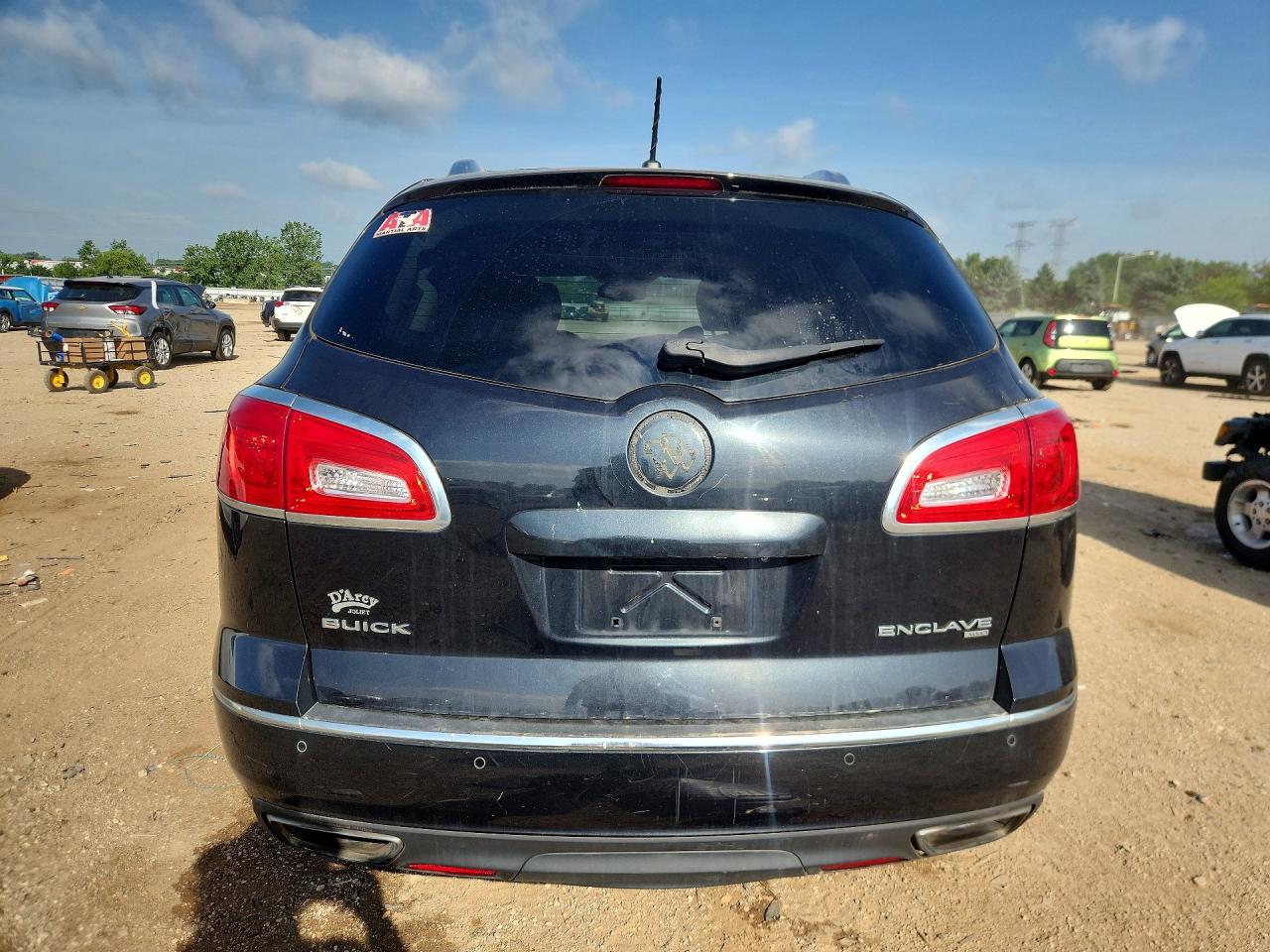 2015 Buick Enclave Угольный vin: 5GAKVBKD8FJ276176