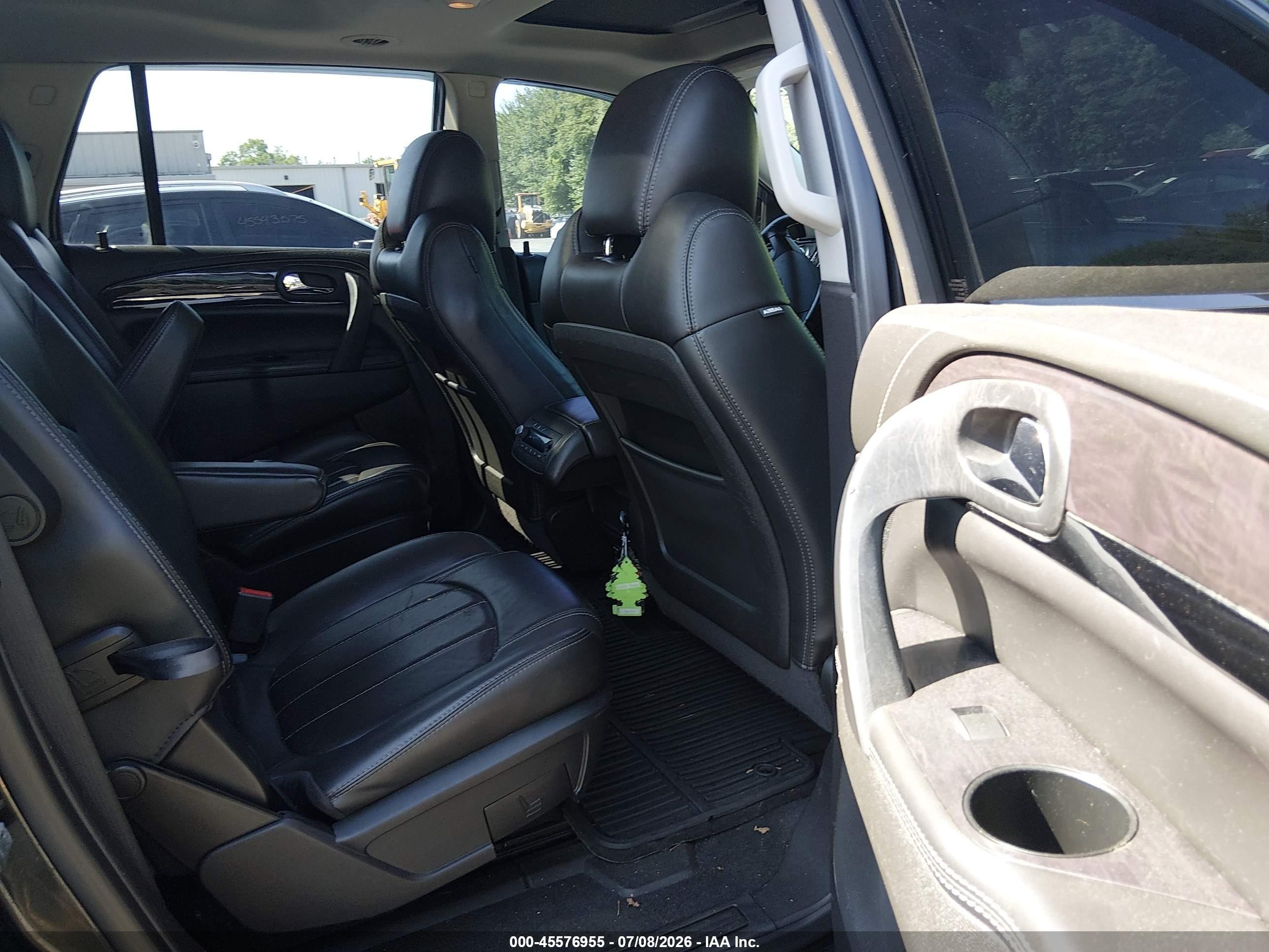 2015 Buick Enclave Leather Black vin: 5GAKVBKD8FJ301268