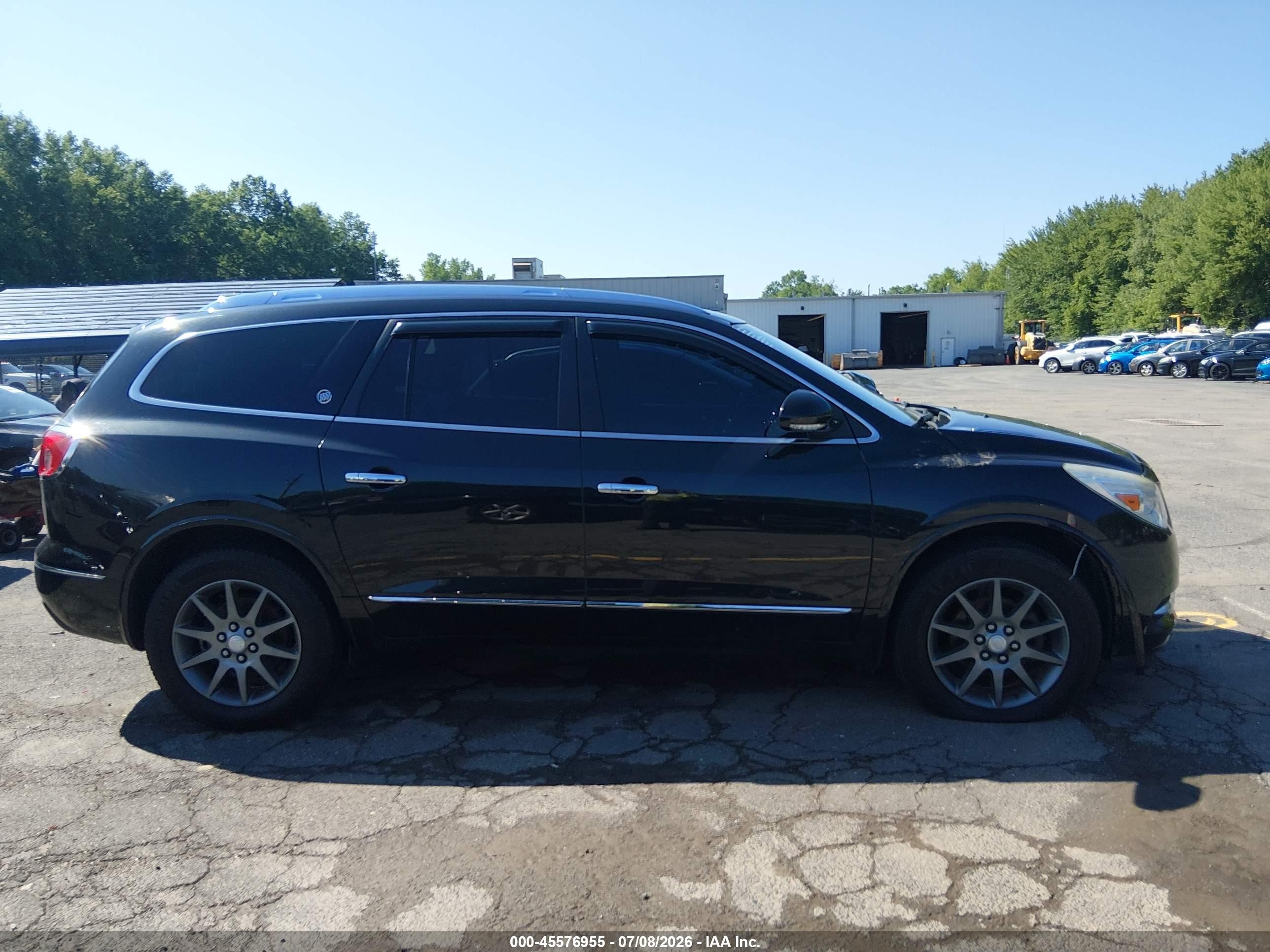 2015 Buick Enclave Leather Black vin: 5GAKVBKD8FJ301268