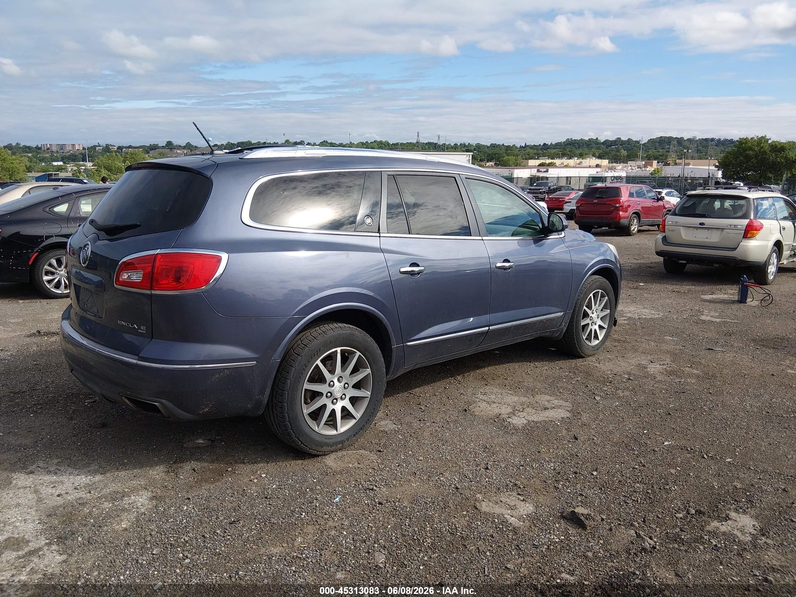 2014 Buick Enclave Leather Dark Blue vin: 5GAKVBKD9EJ256470