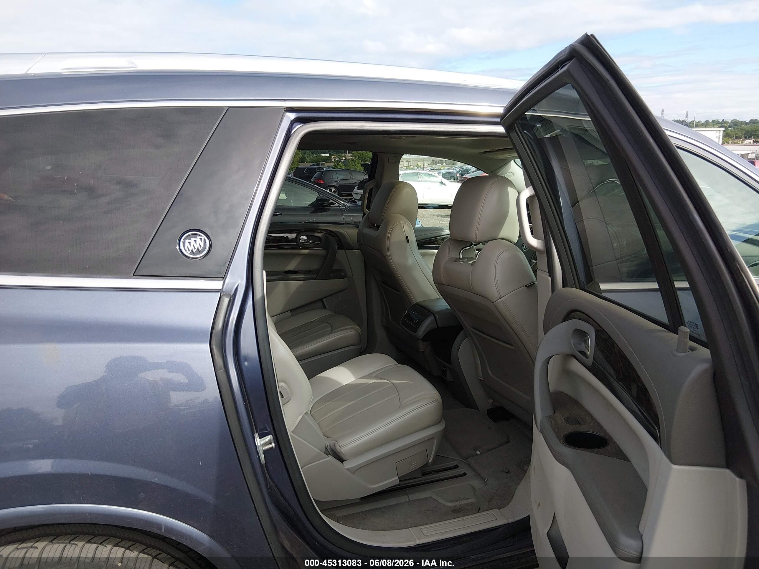 2014 Buick Enclave Leather Dark Blue vin: 5GAKVBKD9EJ256470