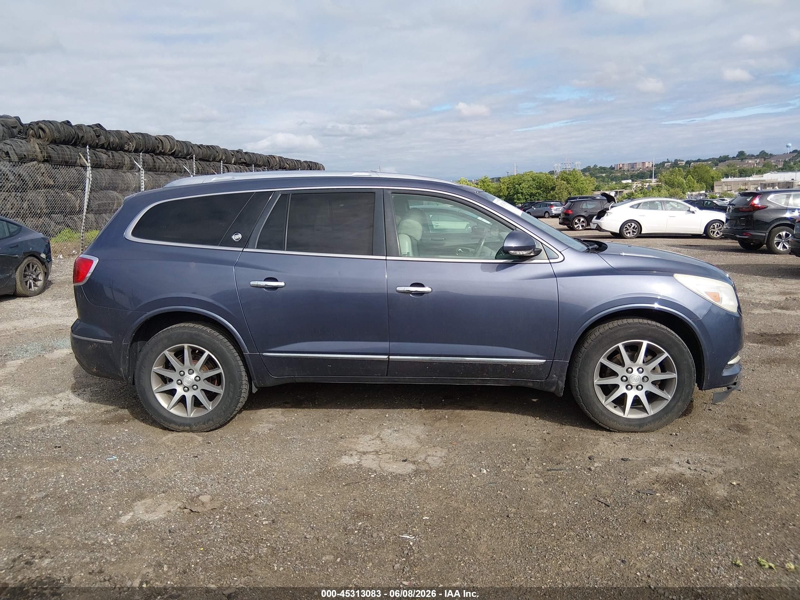 2014 Buick Enclave Leather Dark Blue vin: 5GAKVBKD9EJ256470