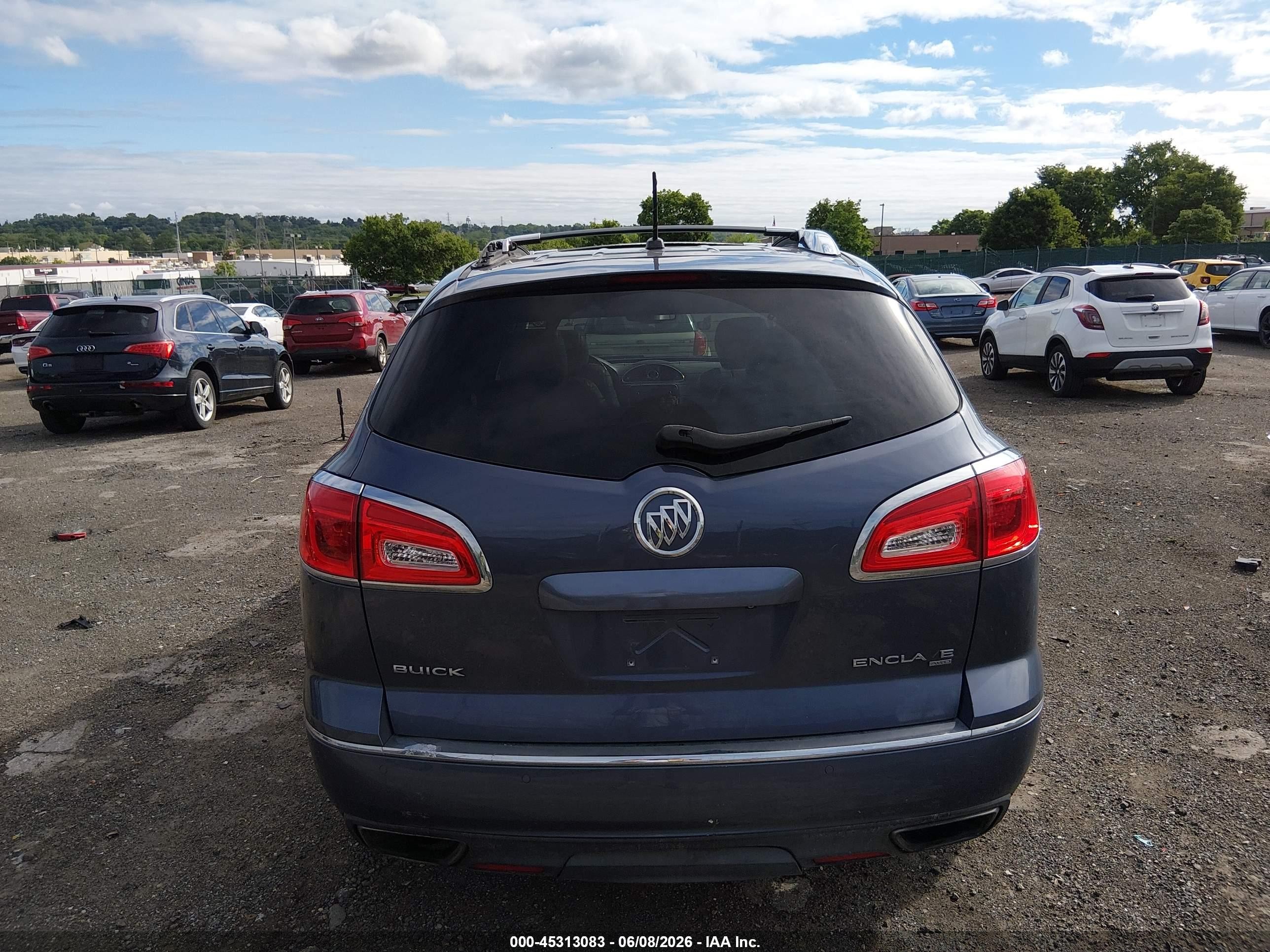 2014 Buick Enclave Leather Dark Blue vin: 5GAKVBKD9EJ256470