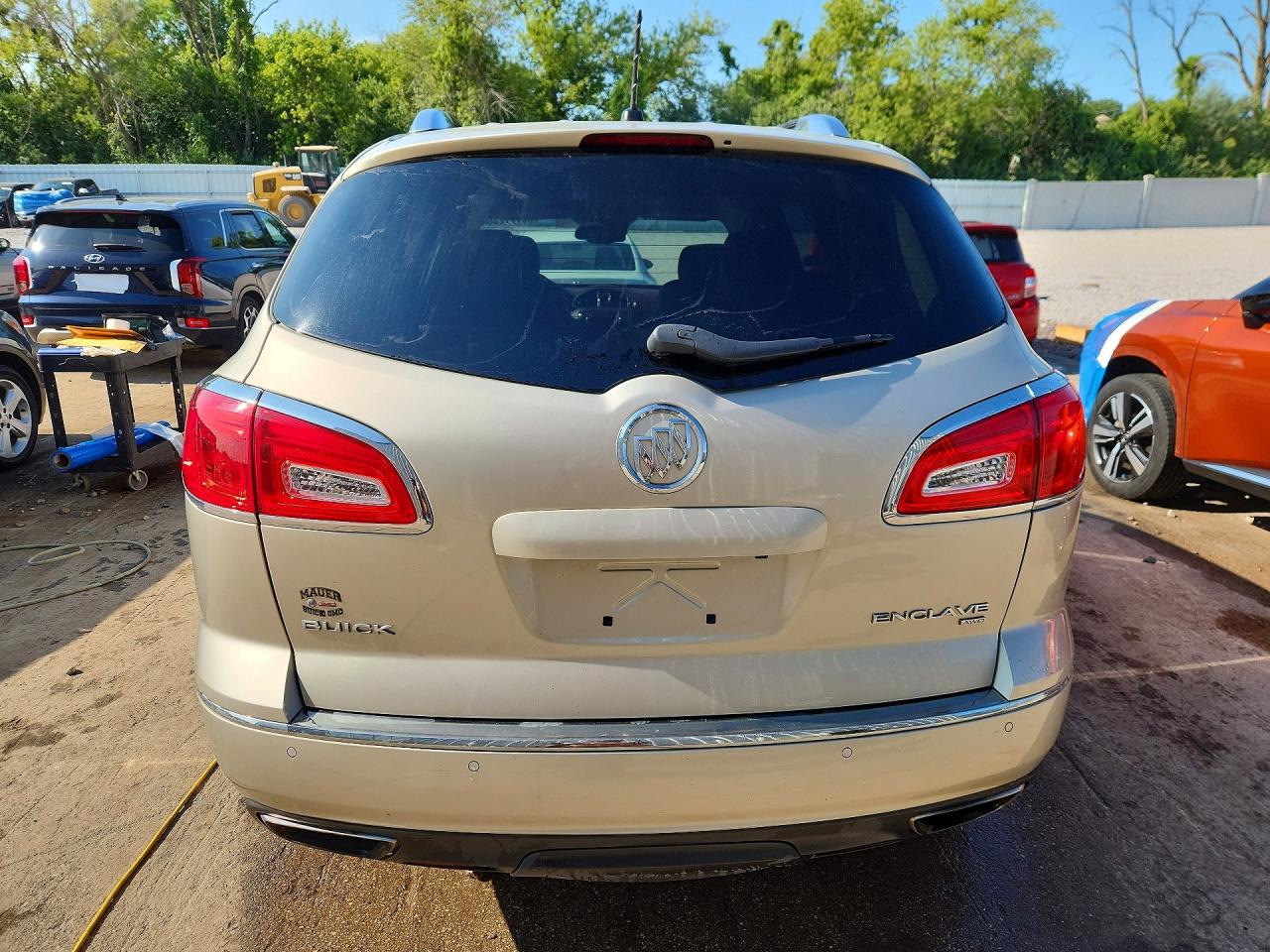 2014 Buick Enclave Beige vin: 5GAKVBKD9EJ268490