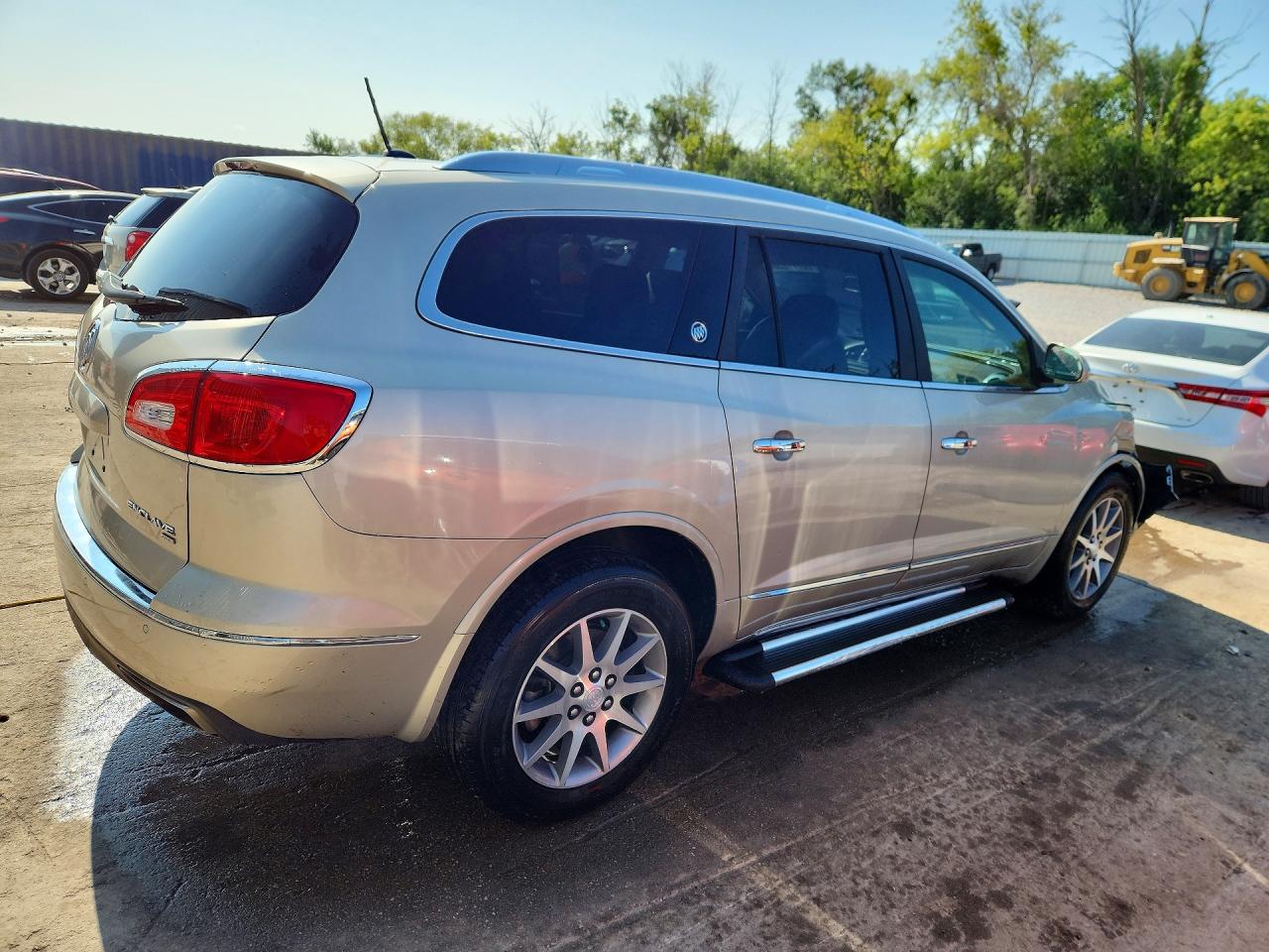 2014 Buick Enclave Beige vin: 5GAKVBKD9EJ268490