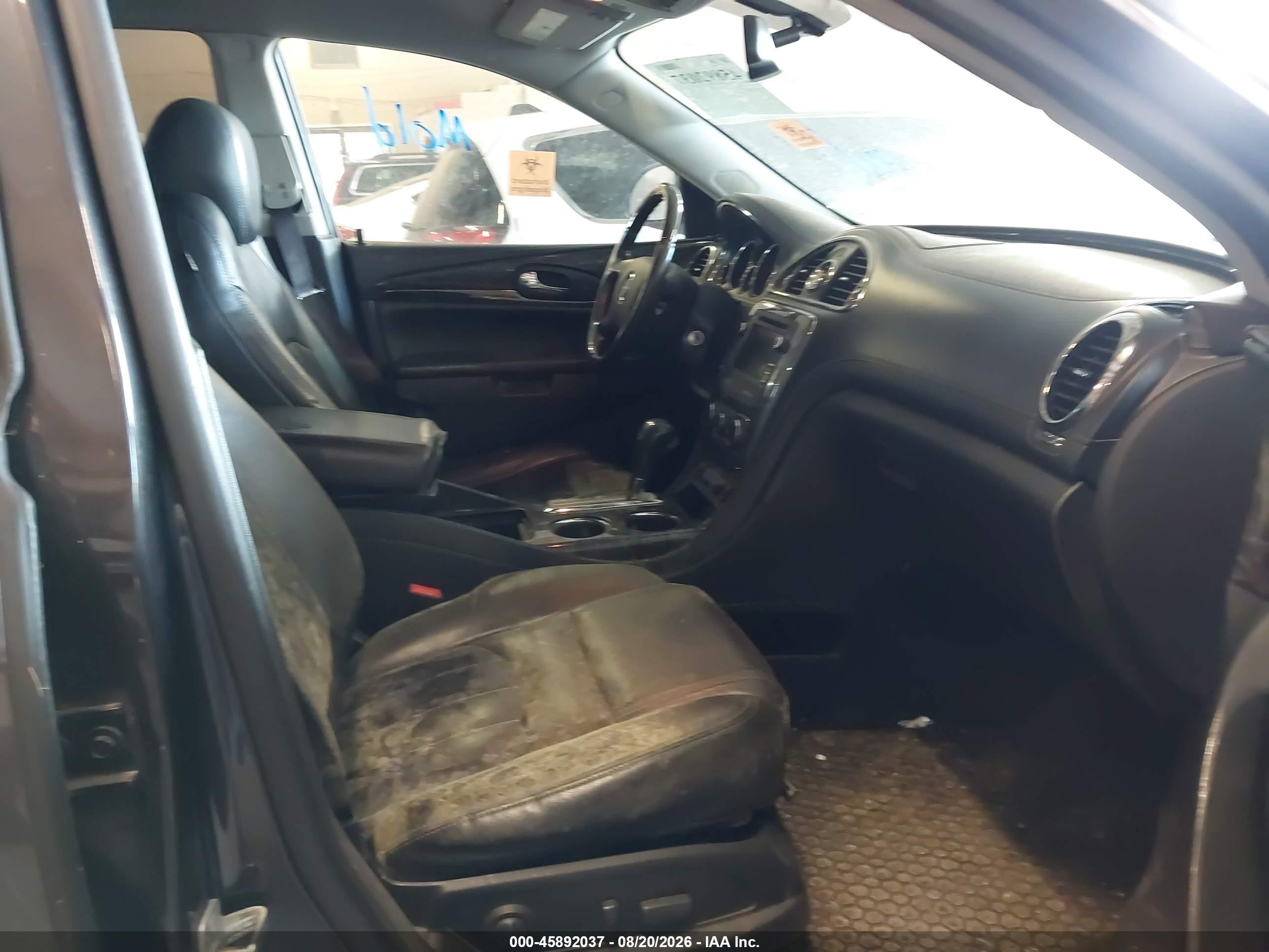 2014 Buick Enclave Leather Серый vin: 5GAKVBKD9EJ293079