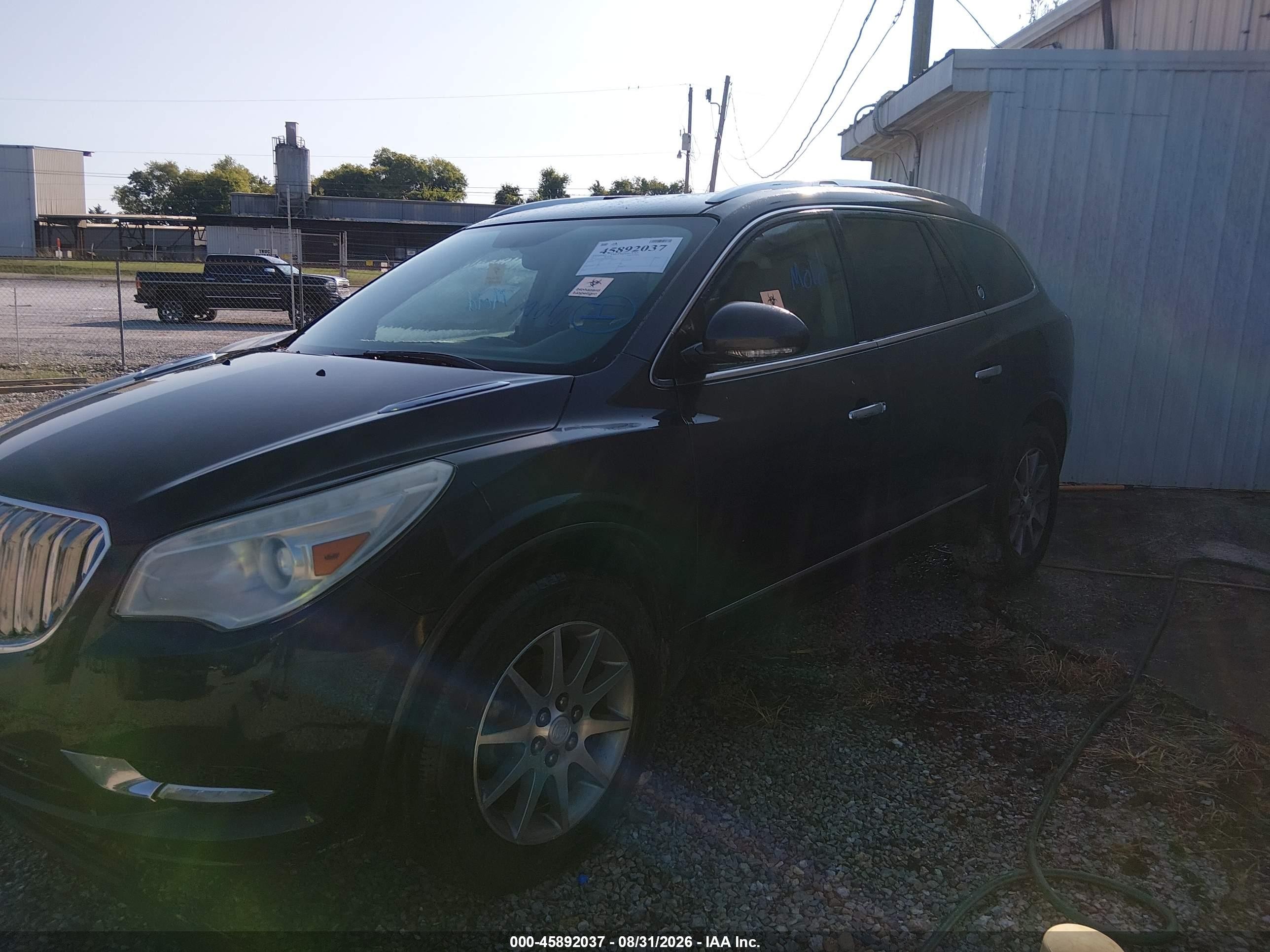 2014 Buick Enclave Leather Серый vin: 5GAKVBKD9EJ293079