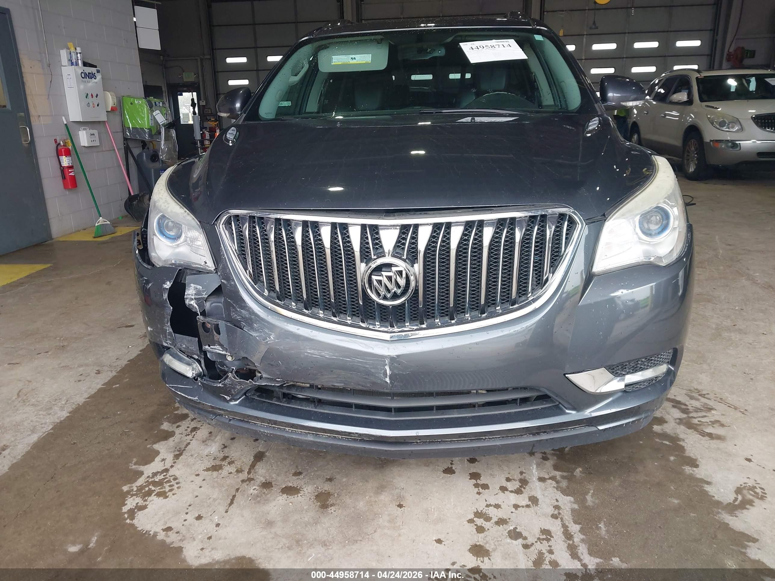 2014 Buick Enclave Leather Gray vin: 5GAKVBKD9EJ300600