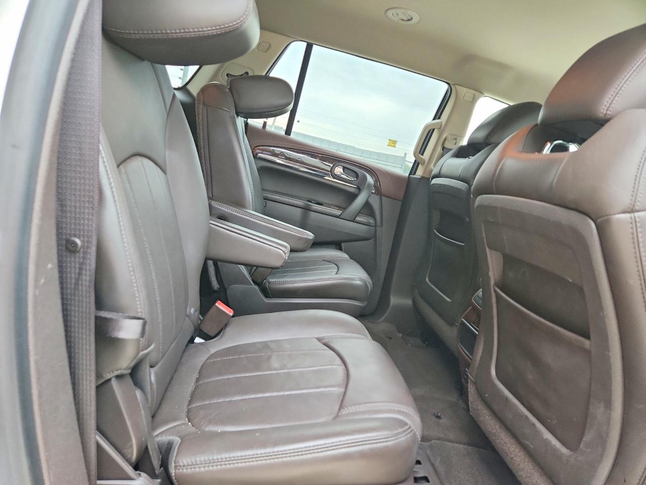 2014 Buick Enclave White vin: 5GAKVBKD9EJ313217